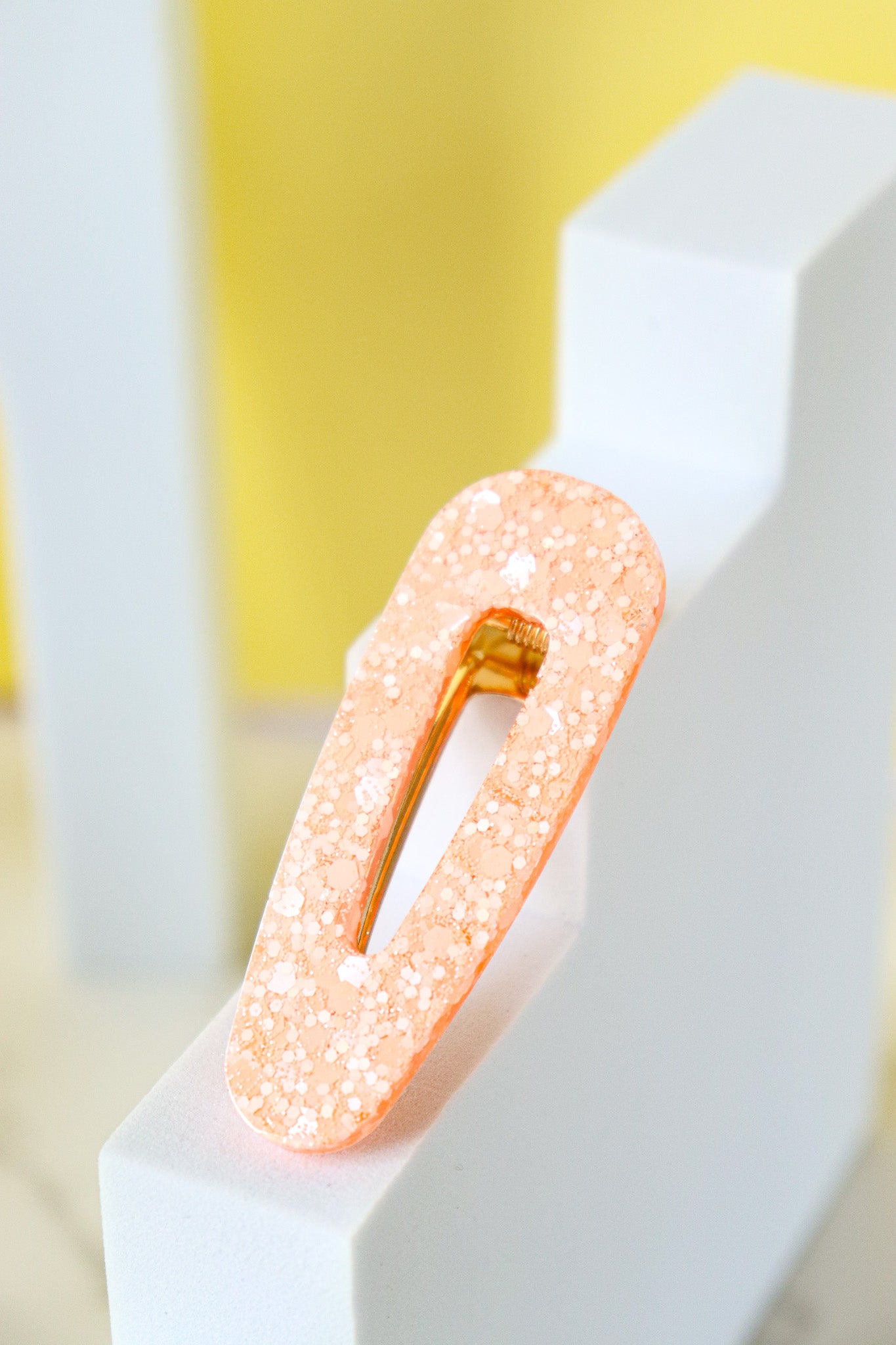 Barrette Triangle Pêche Mat