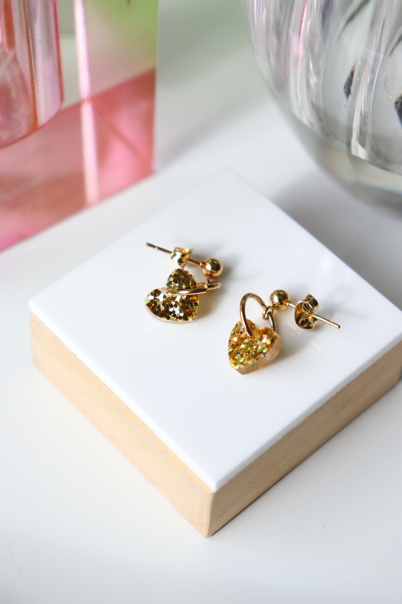 Boucles d'oreilles Lucie or