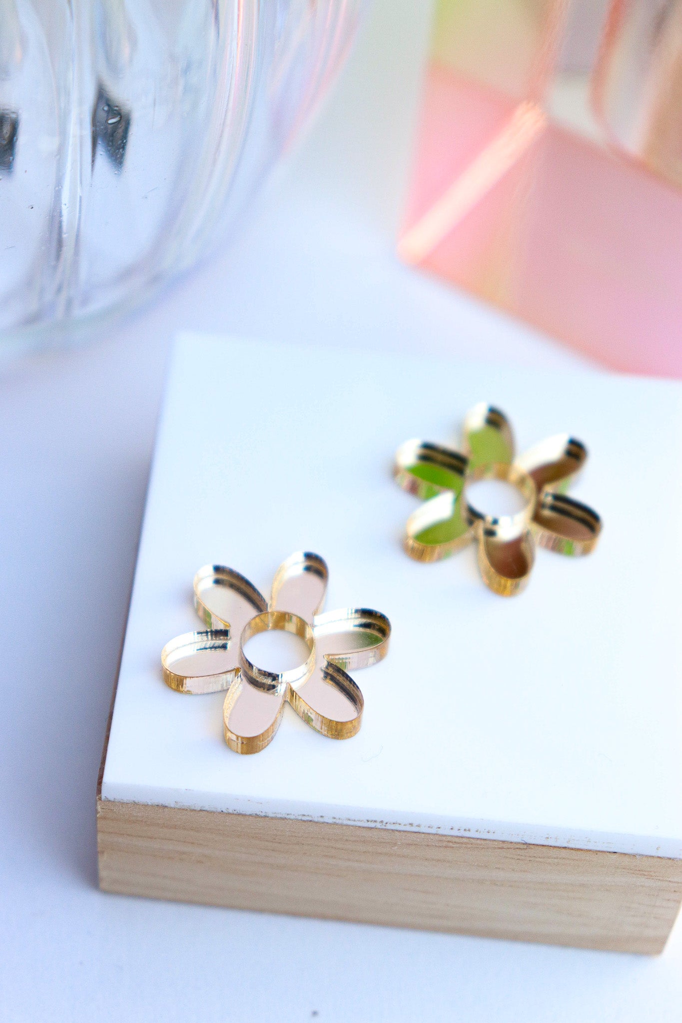 Boucles d'oreilles Jeanne Miroir