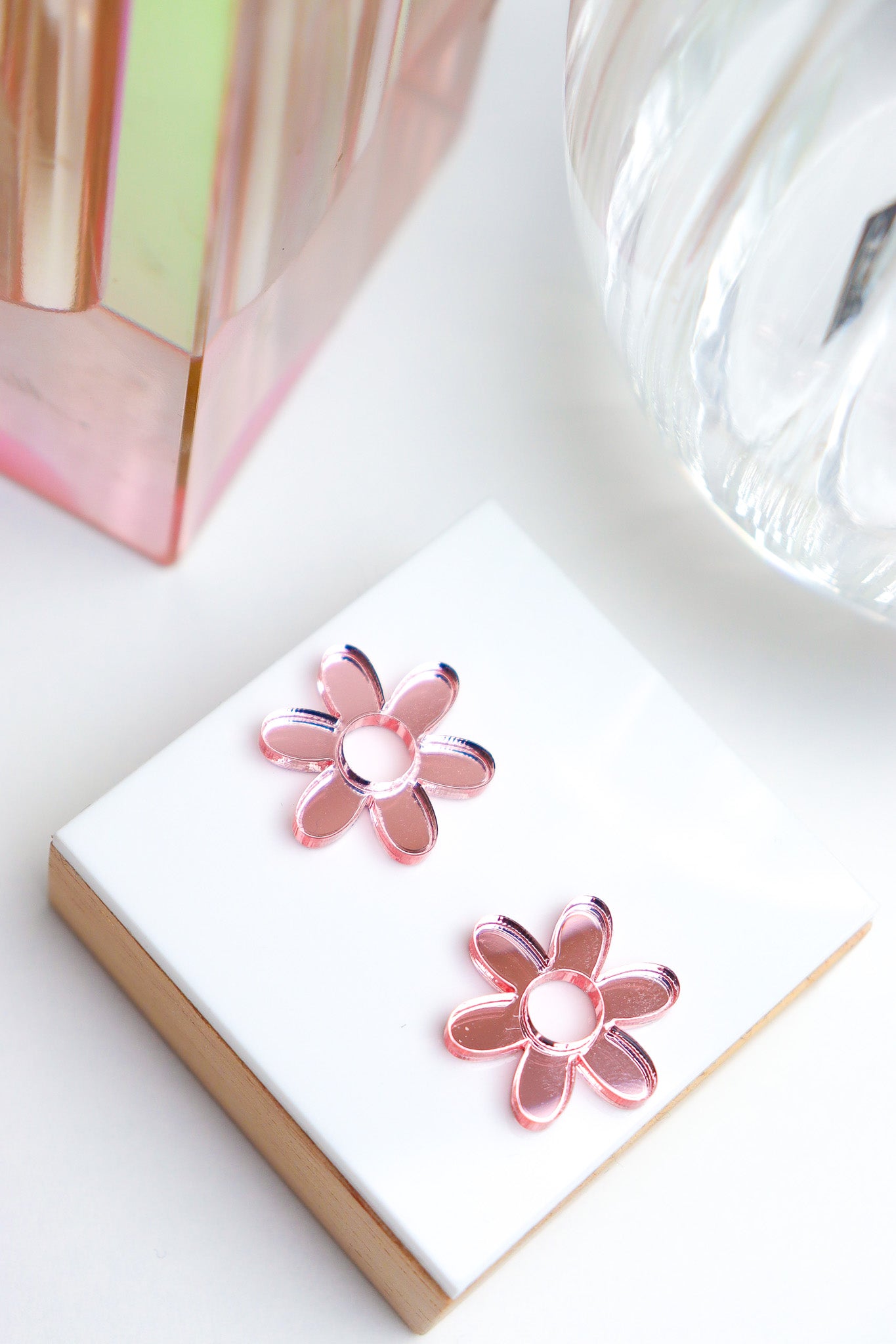 Boucles d'oreilles Jeanne Miroir