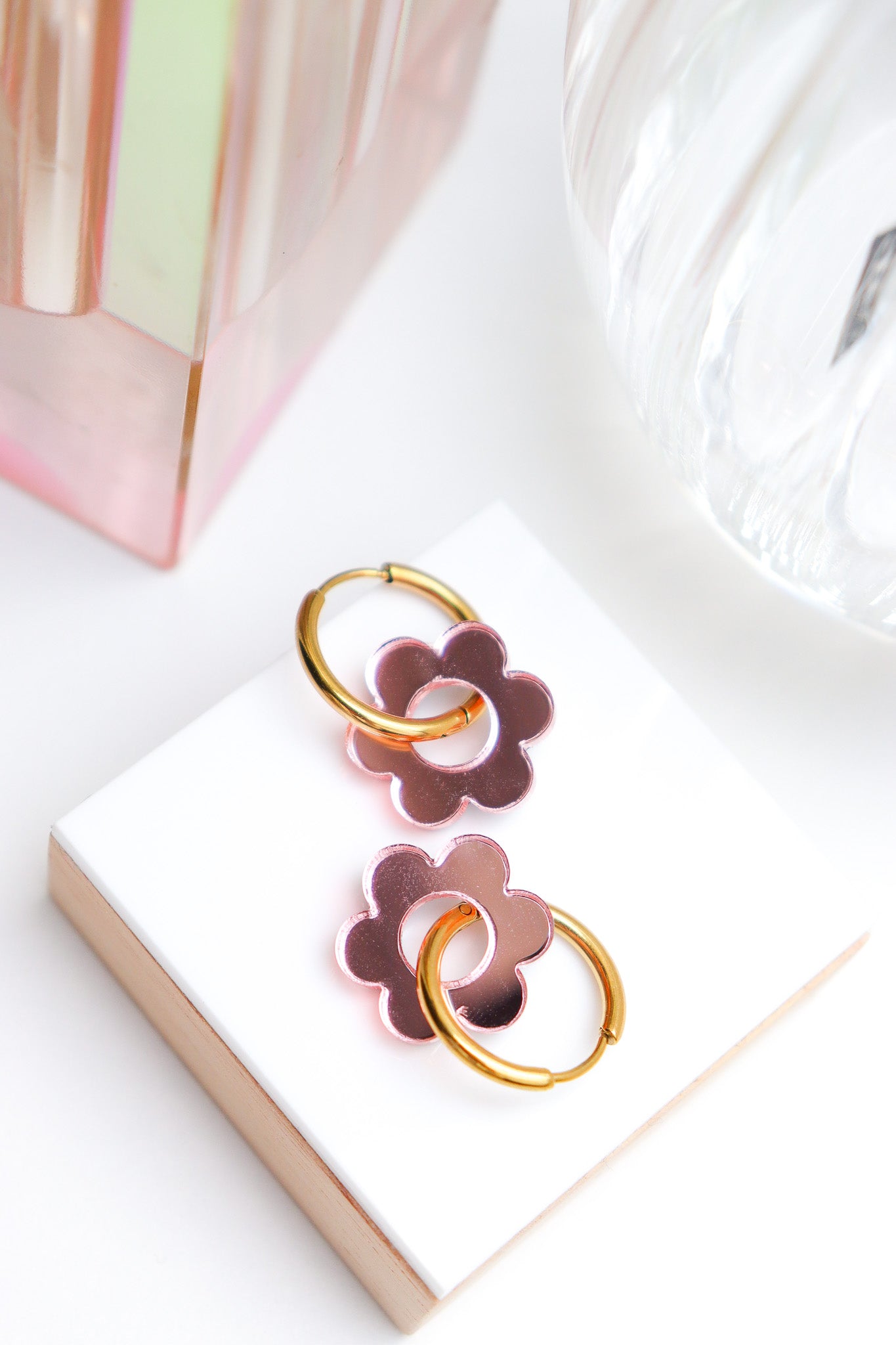 Boucles d'oreilles Vivienne Miroir