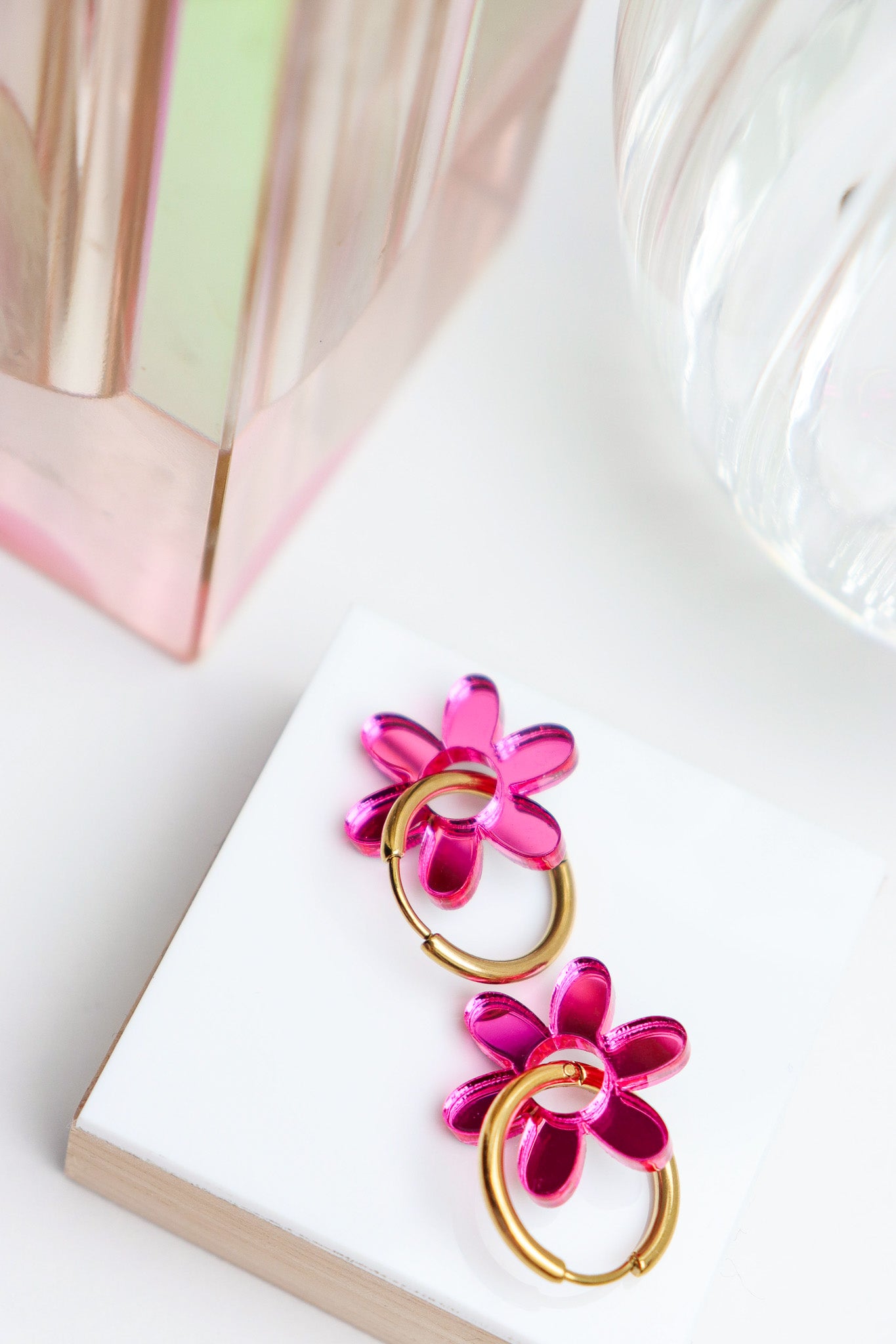 Boucles d'oreilles Jeanne Miroir