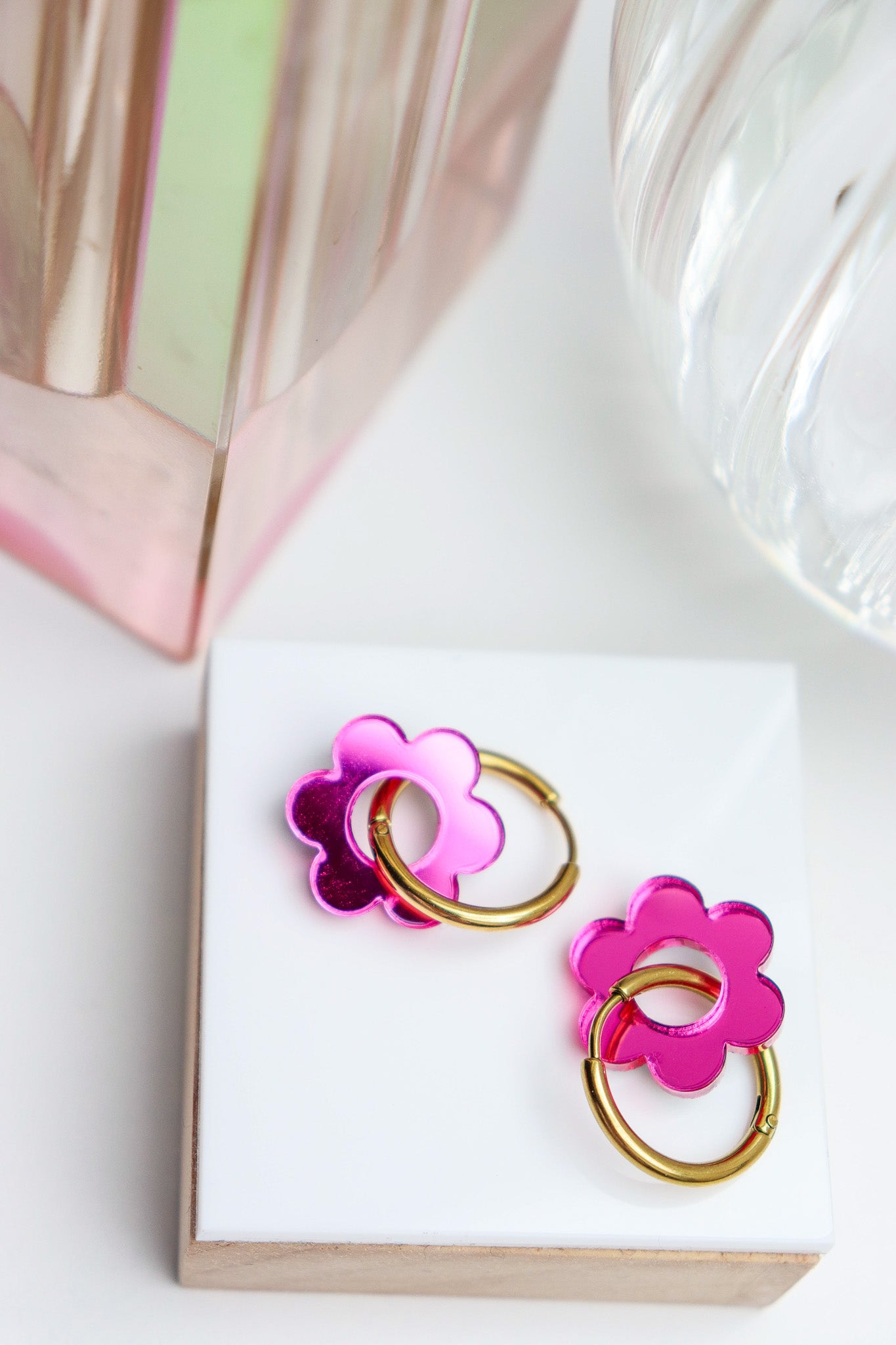 Boucles d'oreilles Vivienne Miroir