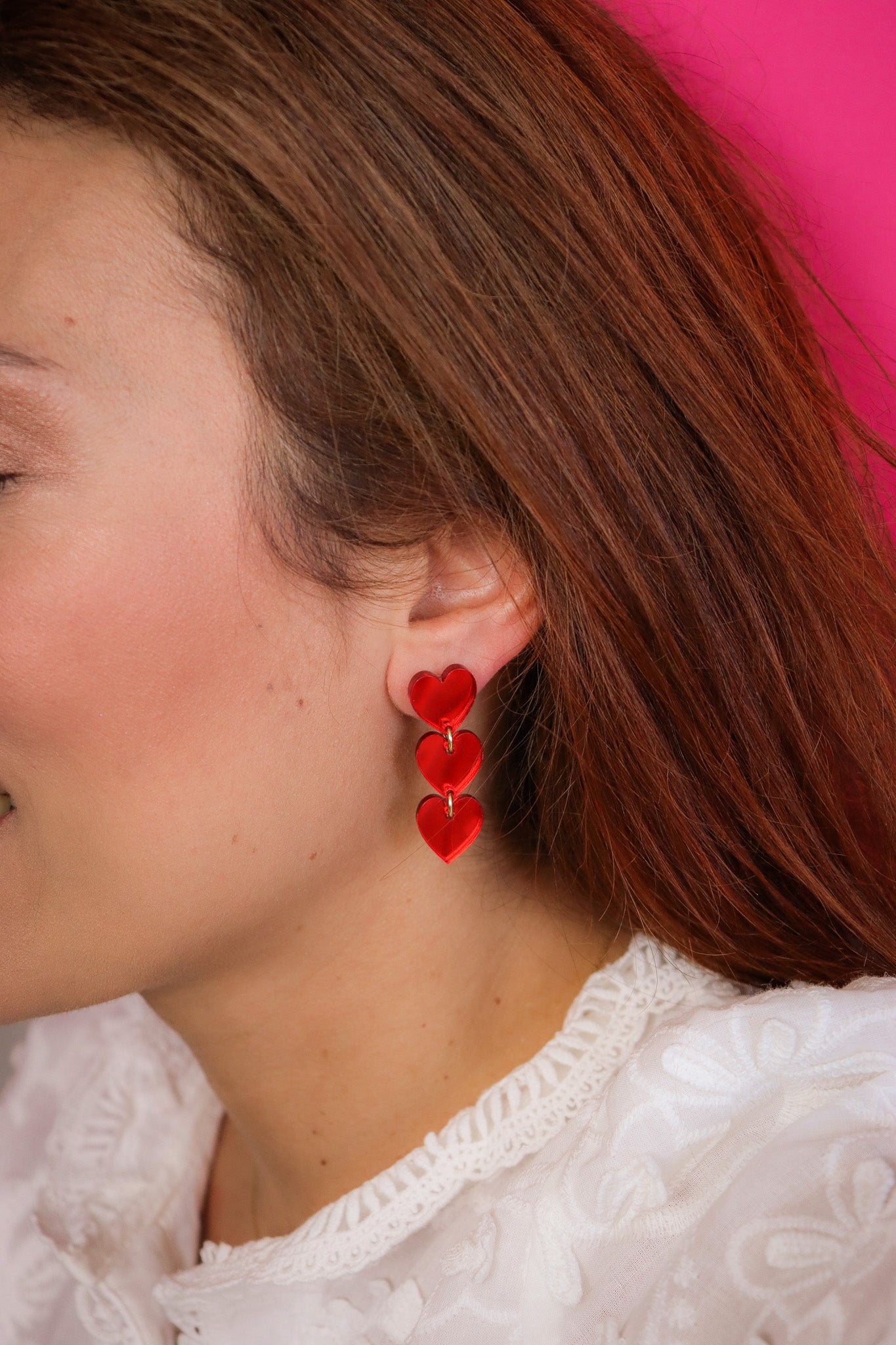 Boucles d'oreilles Angèle Miroir