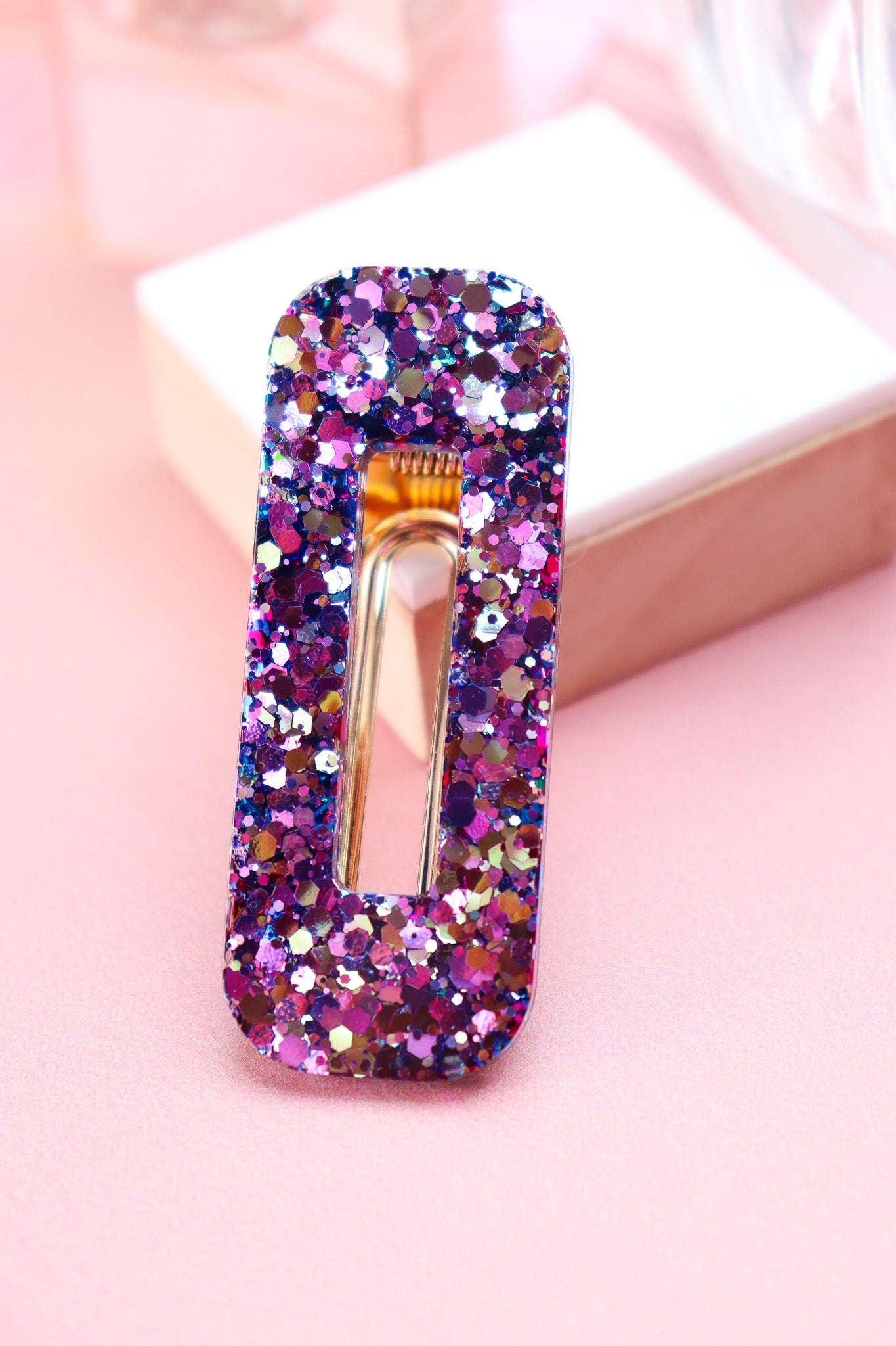 Barrette Sirène violette