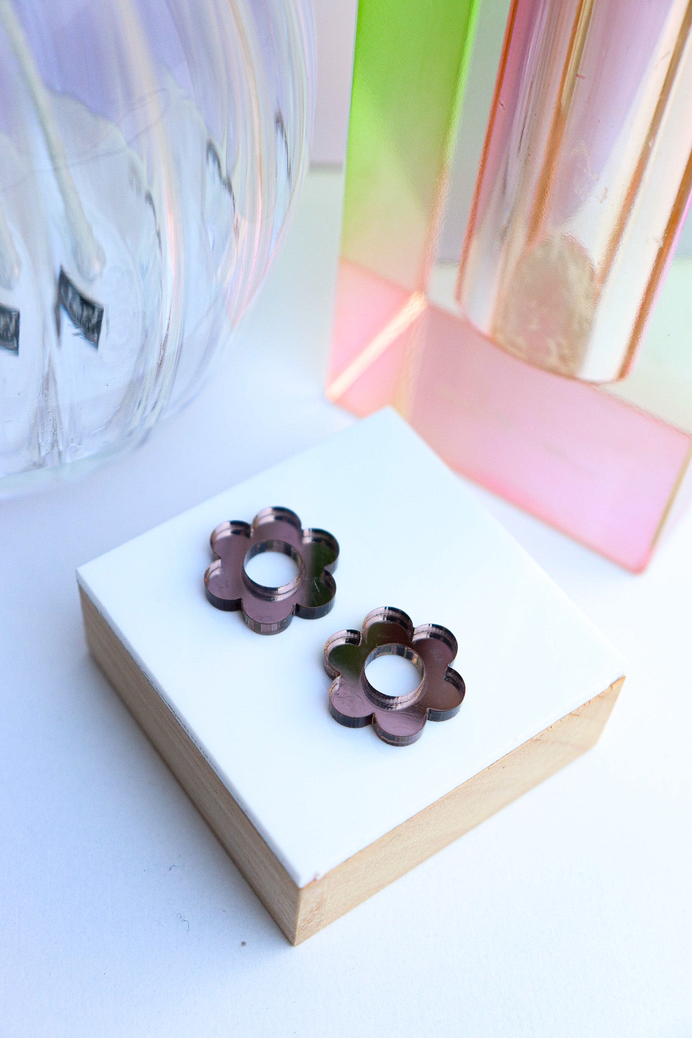 Boucles d'oreilles Vivienne Miroir