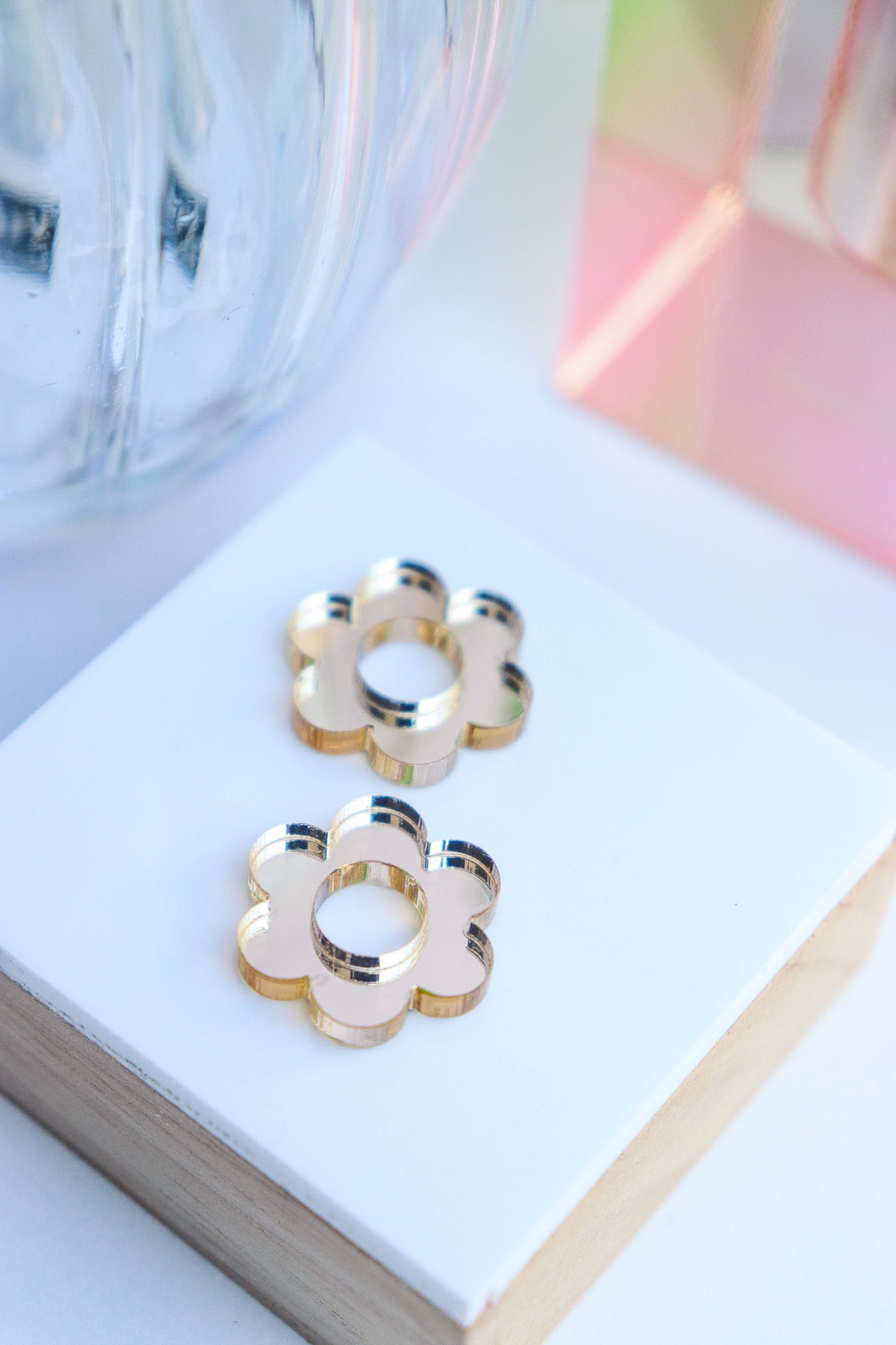 Boucles d'oreilles Vivienne Miroir