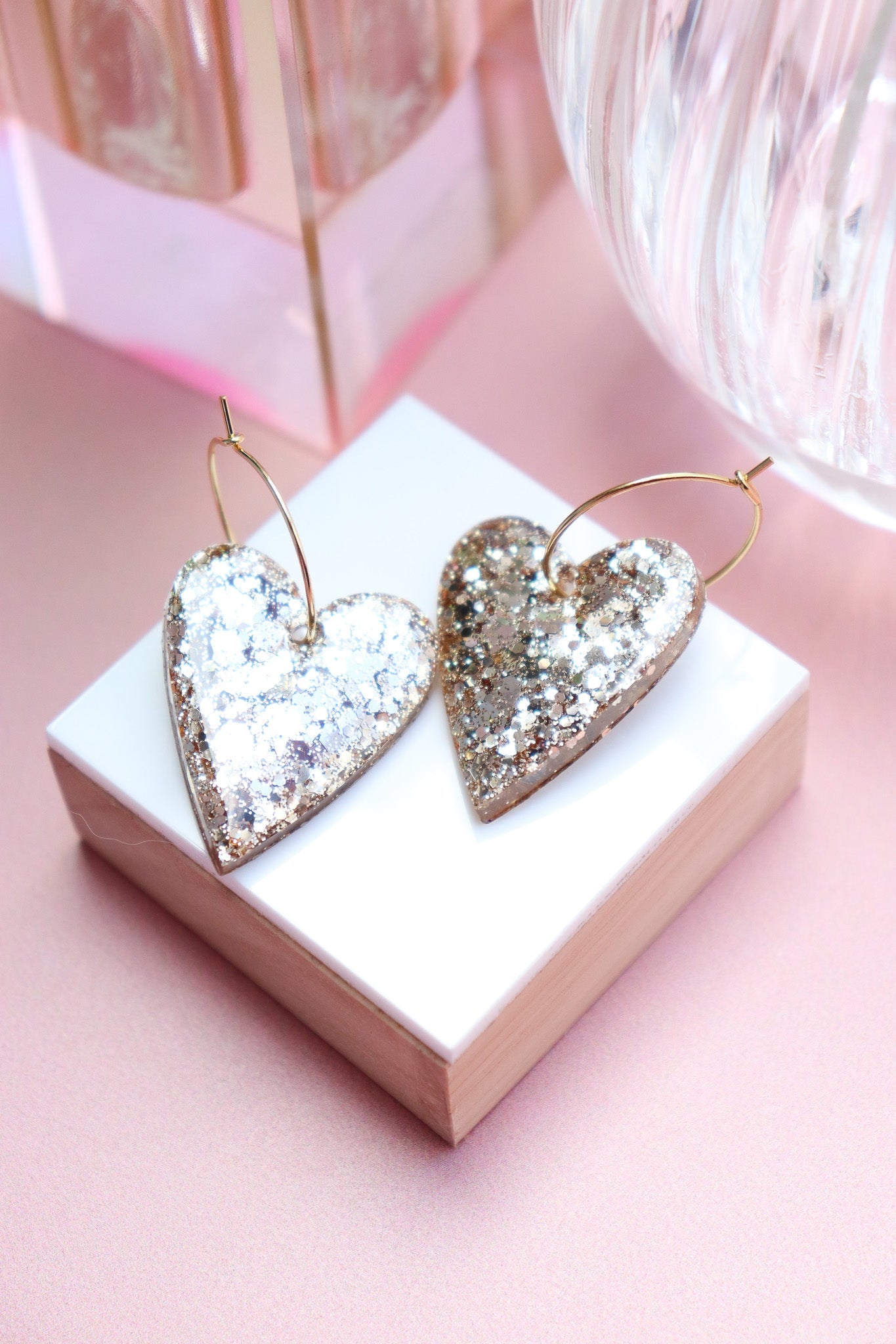 Boucles d'oreilles Mimi Champagne