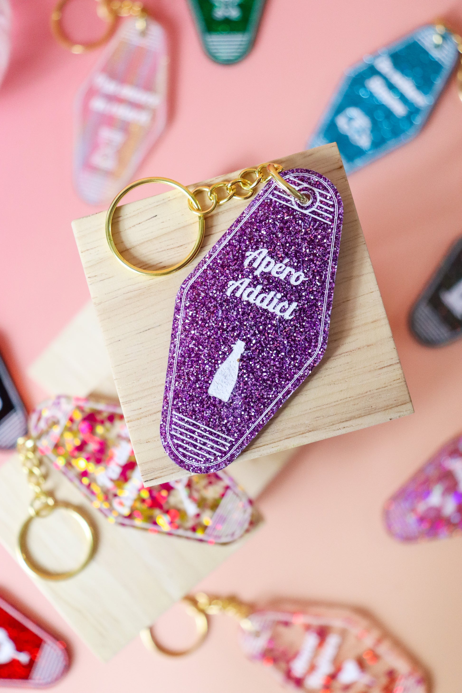 Porte clés Apéro Addict