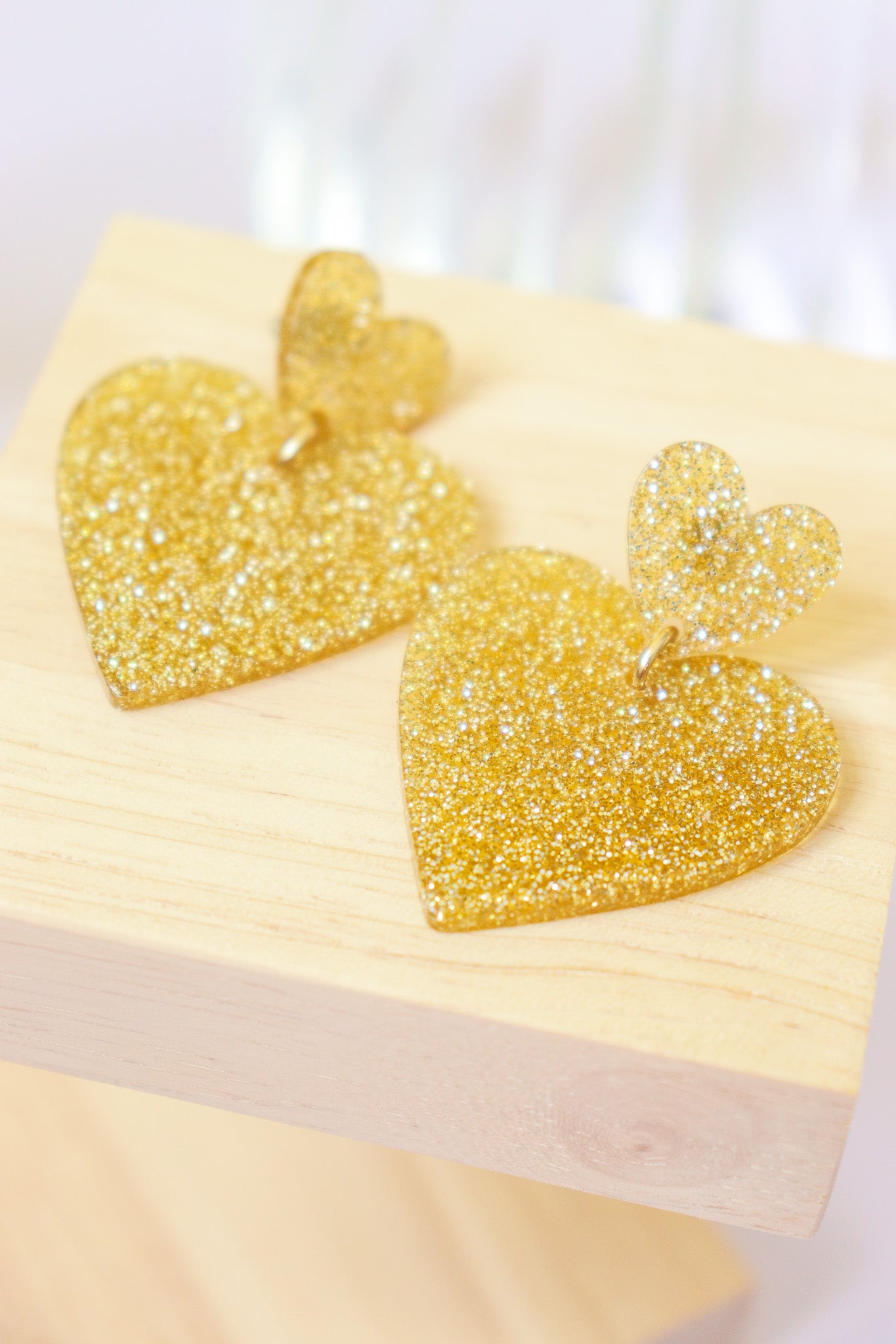 Boucles d'oreilles Augustine Paillettes or