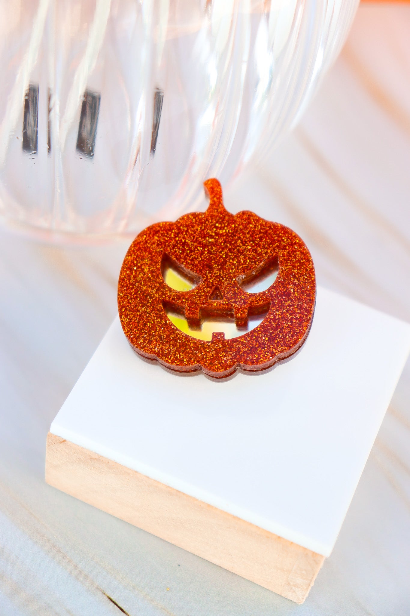 Broche Citrouille