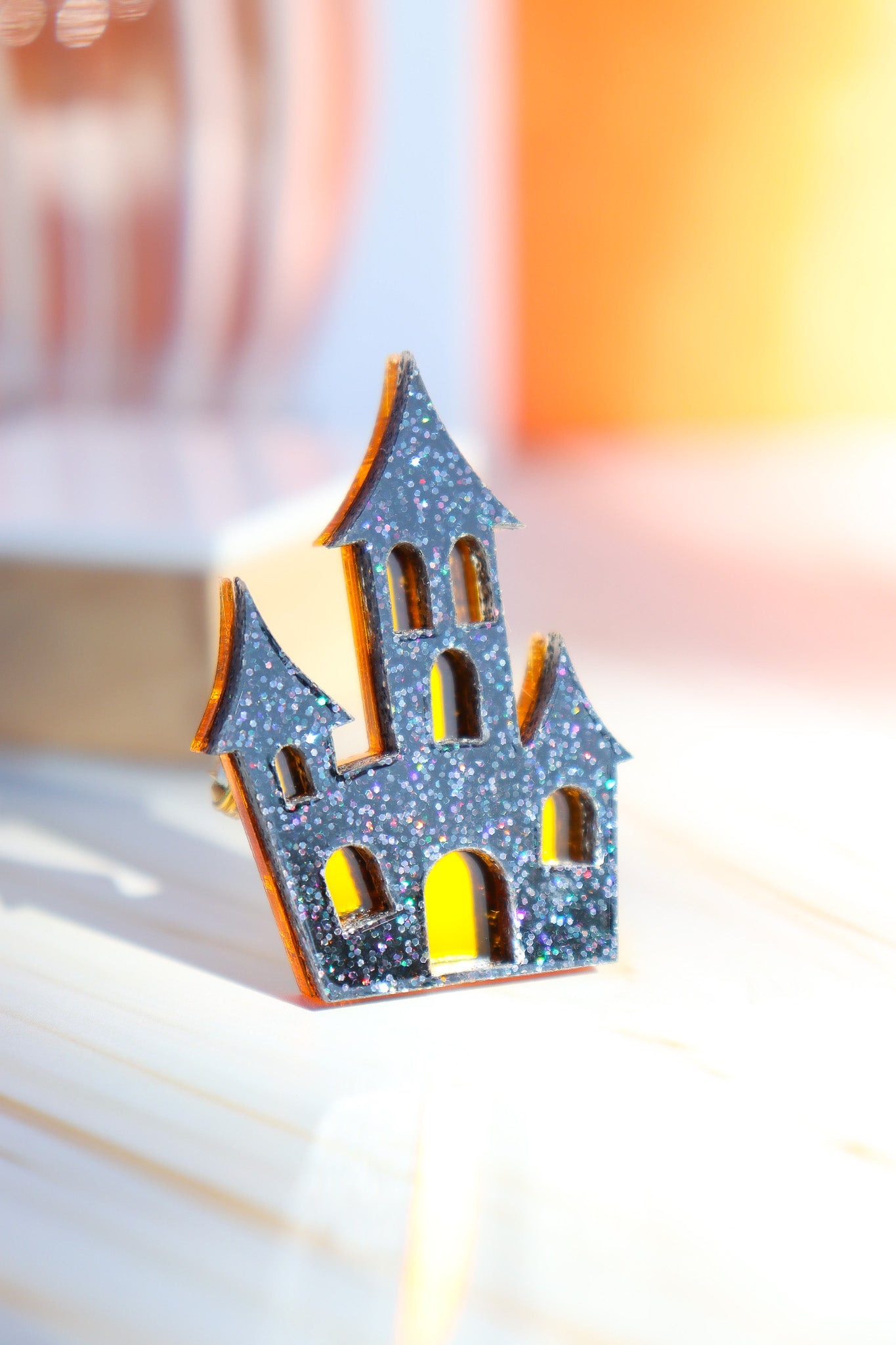 Broche Maison Hantée
