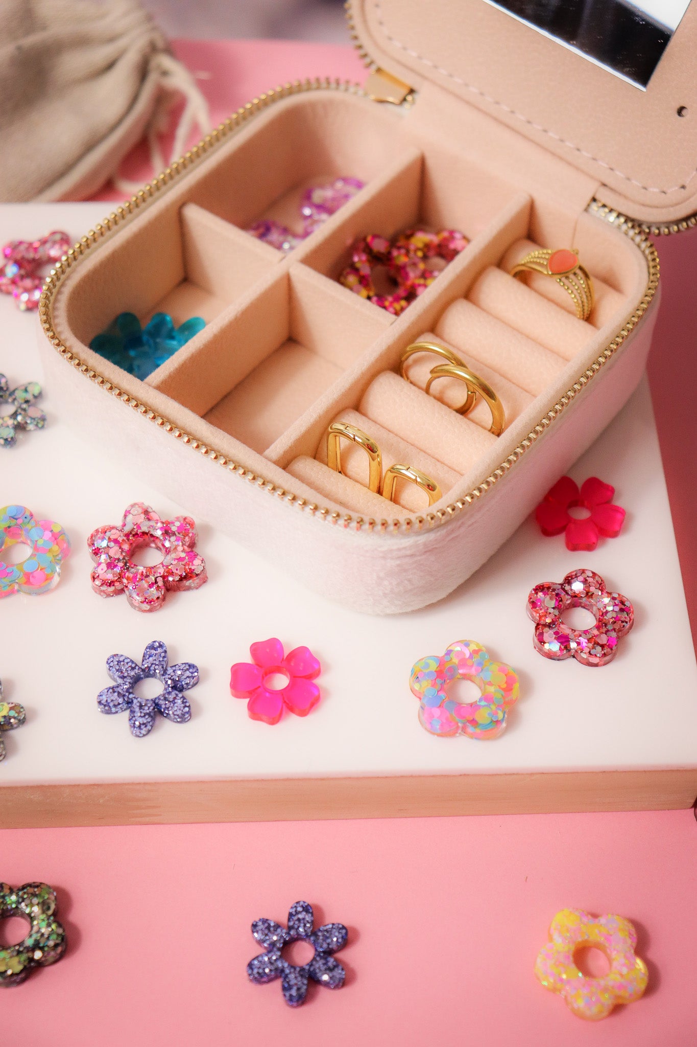 Coffret Velours Blanc