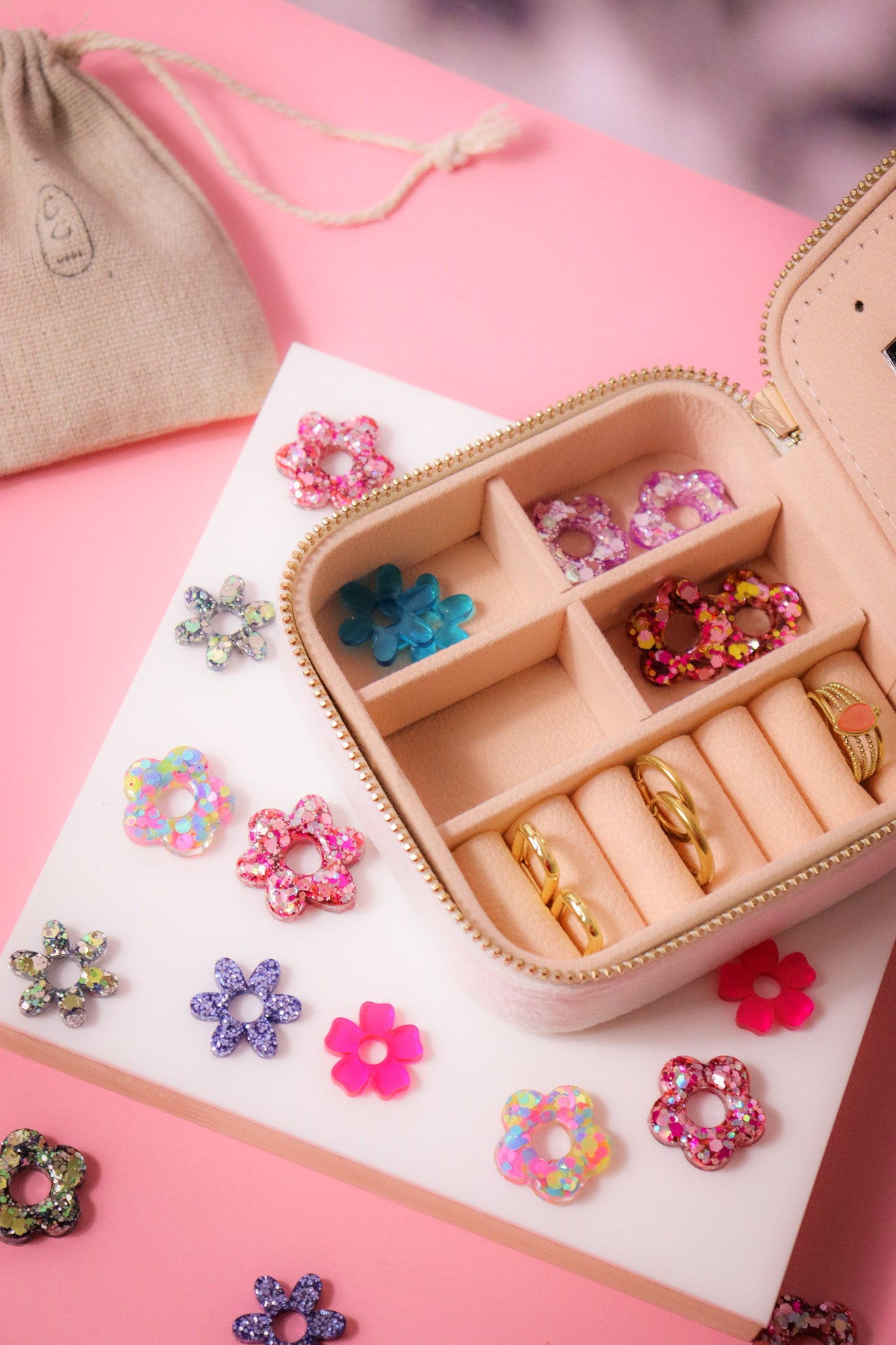 Coffret Velours Blanc