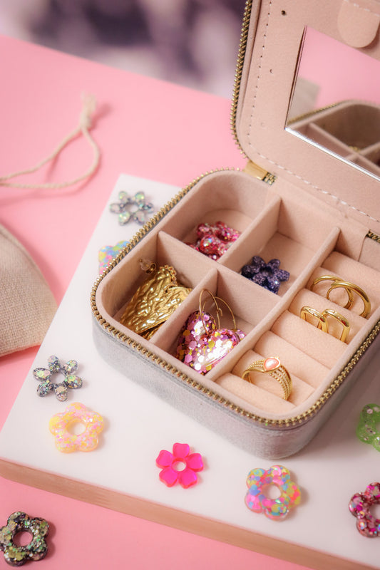 Coffret Velours Gris