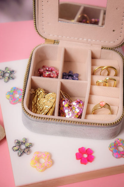 Coffret Velours Gris
