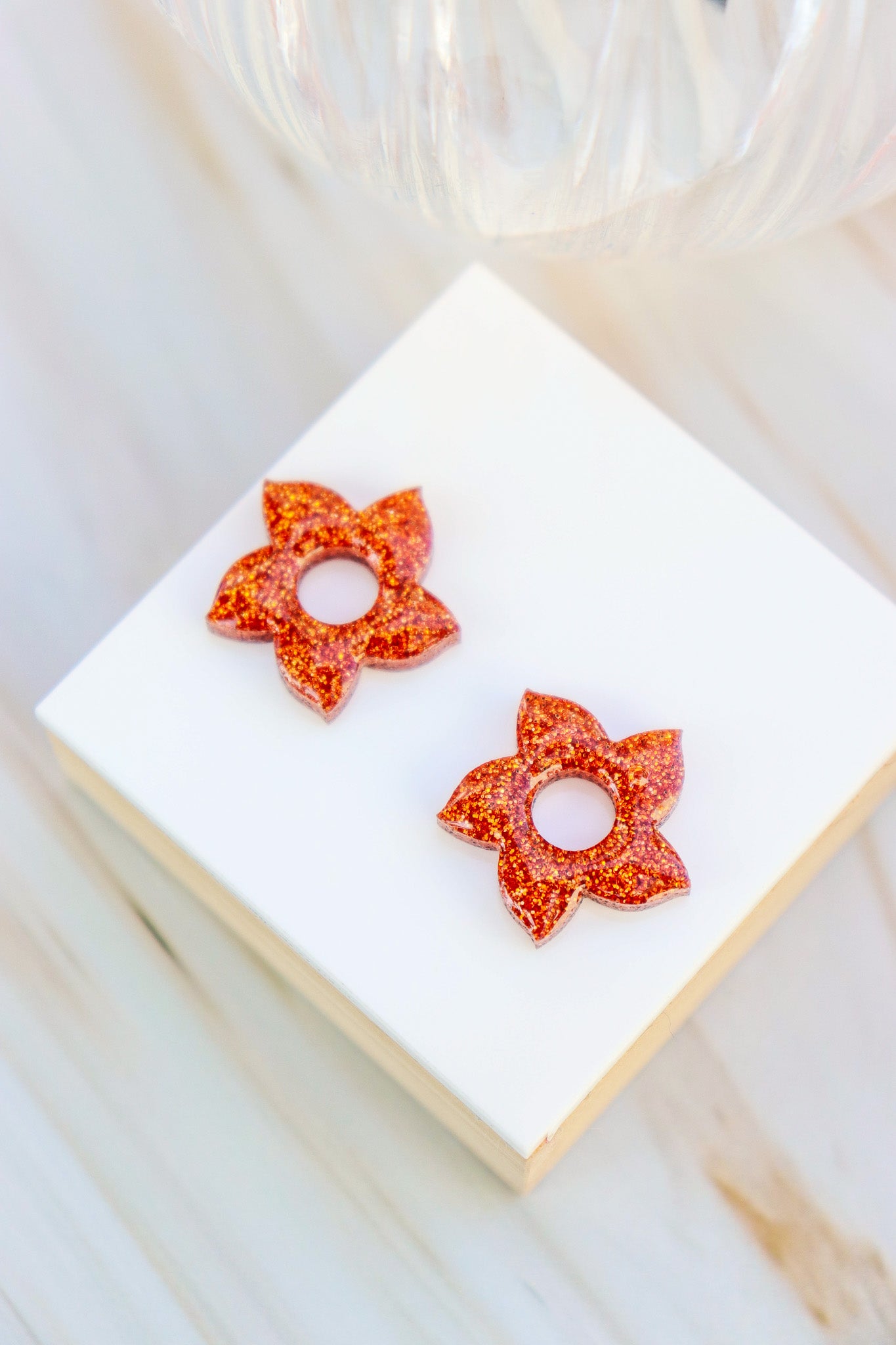 Créoles Flora Paillettes Citrouille