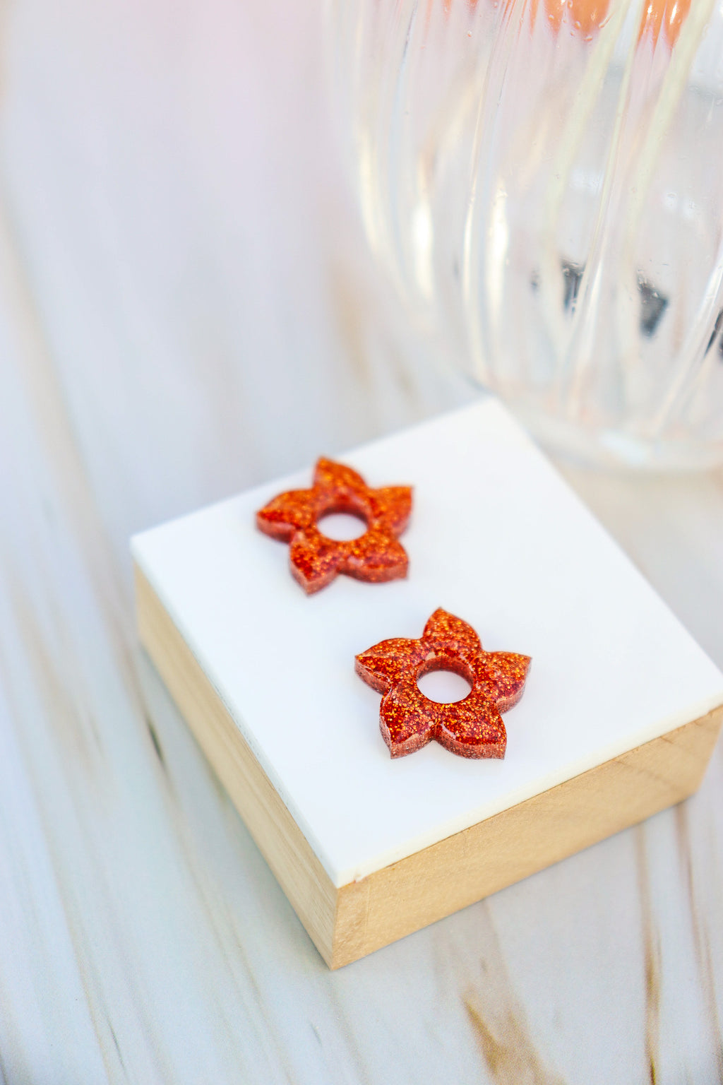 Créoles Flora Paillettes Citrouille