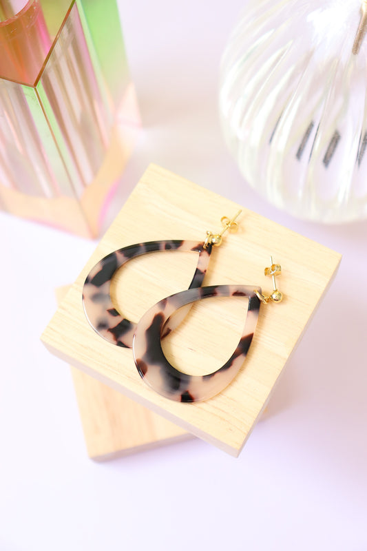 Boucles d'oreilles Gouttes Ecailles