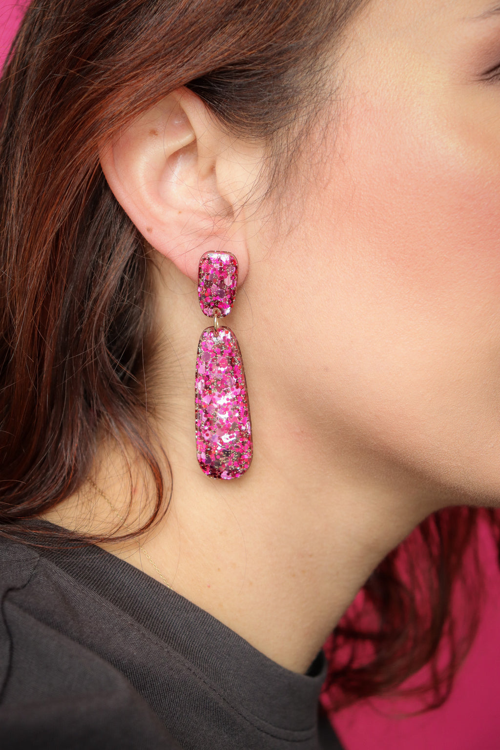 Boucles d'oreilles Gwen Pinky