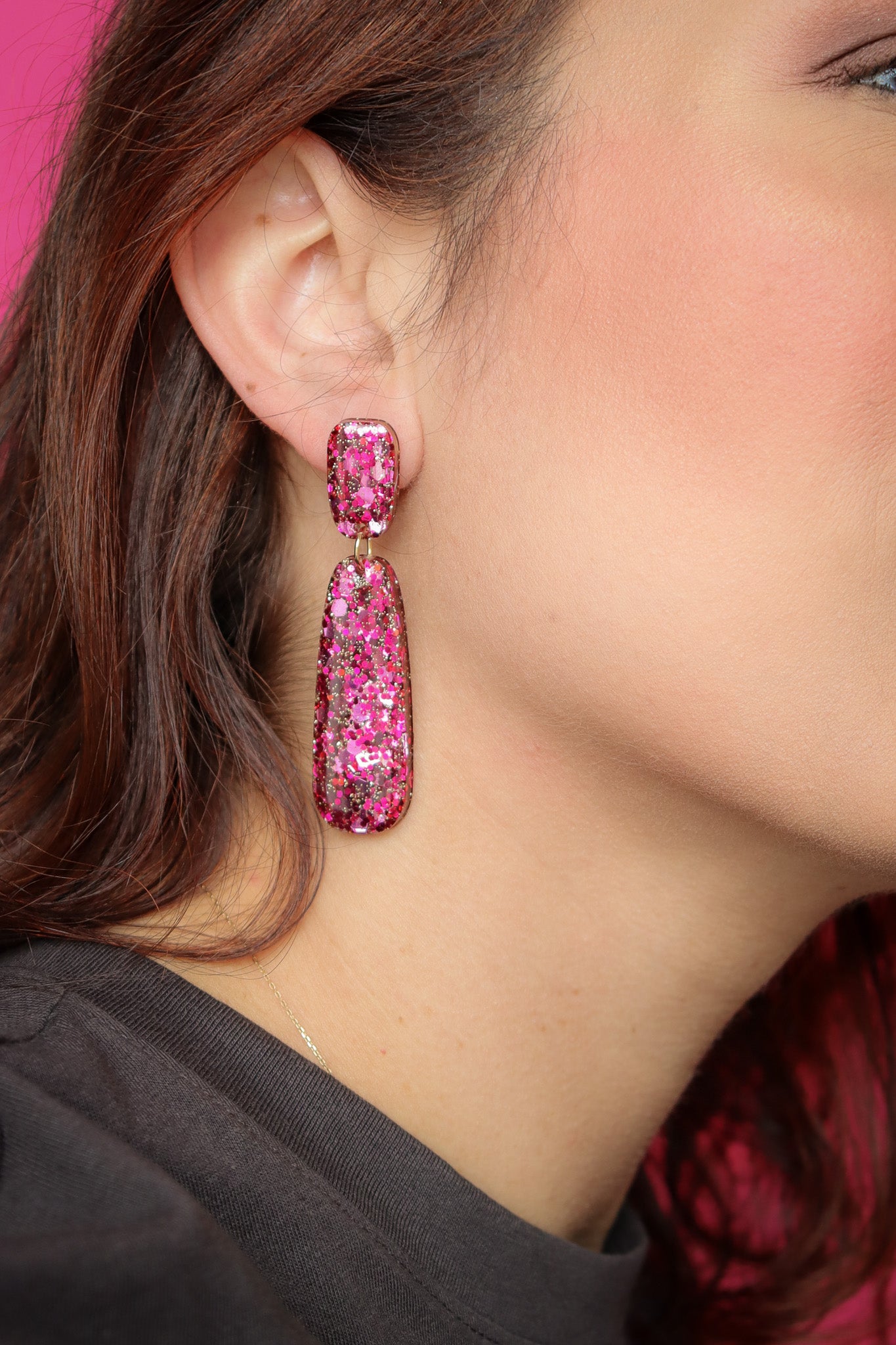 Boucles d'oreilles Gwen Pinky