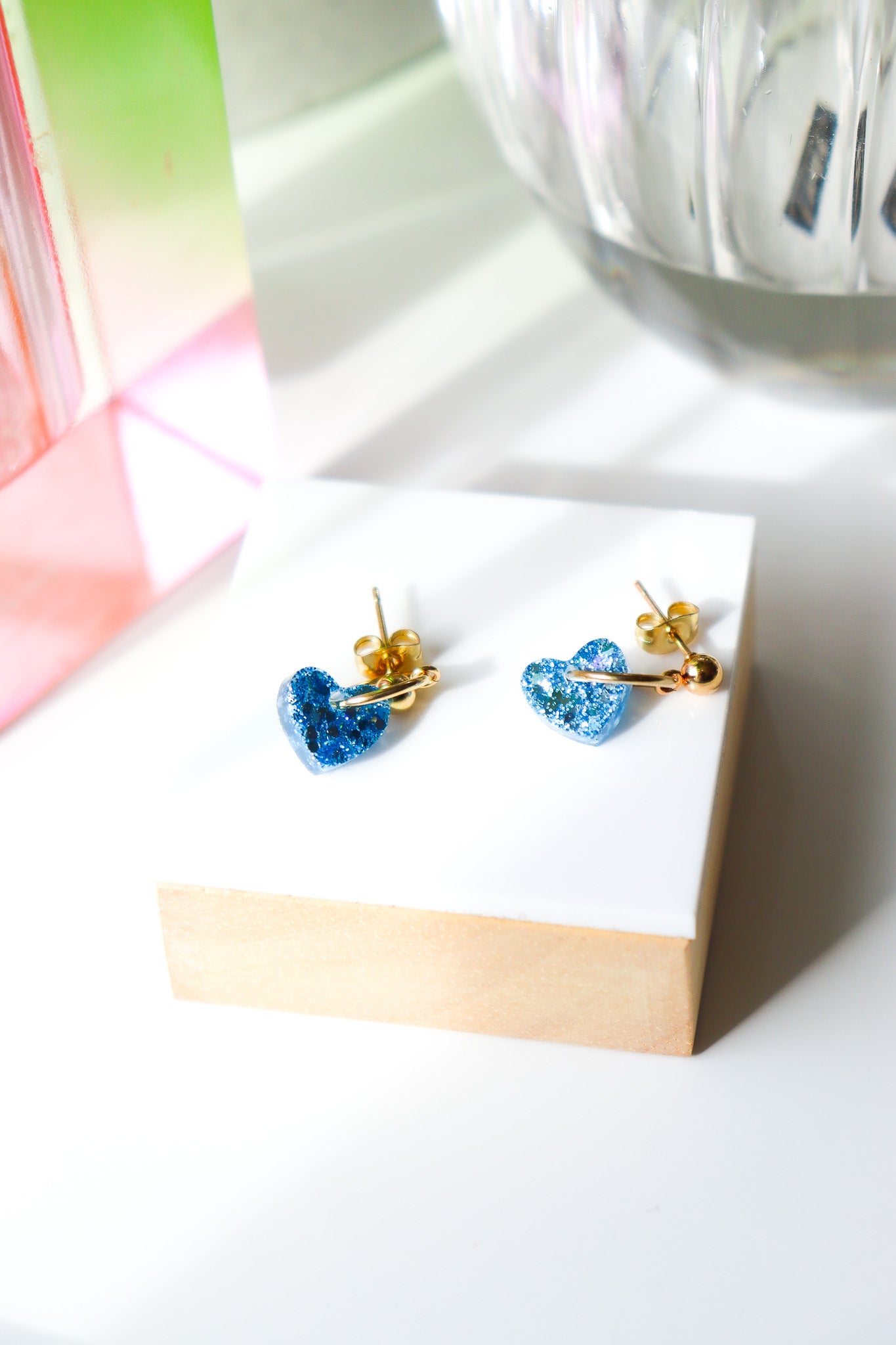 Boucles d'oreilles Lucie orage