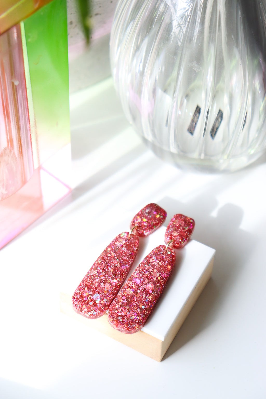 Boucles d'oreilles Gwen Peach Gold