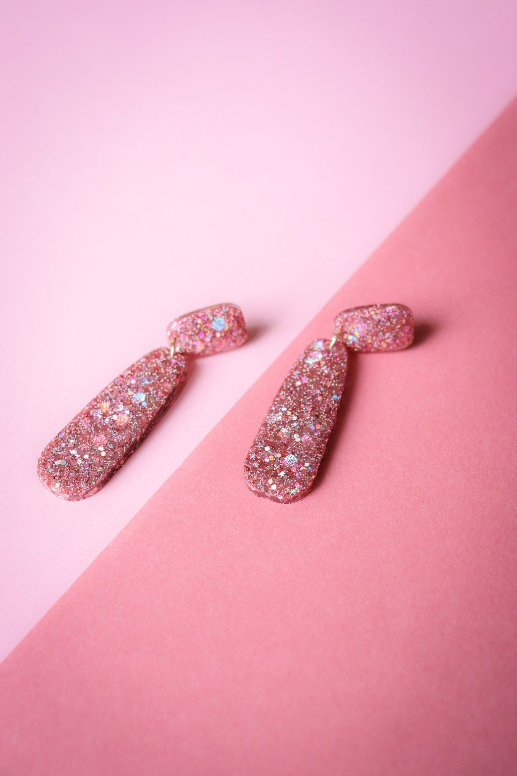 Boucles d'oreilles Gwen Peach Gold