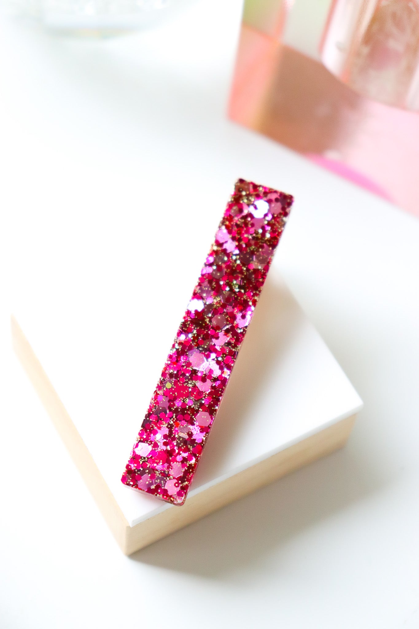 Barrette droite pinky