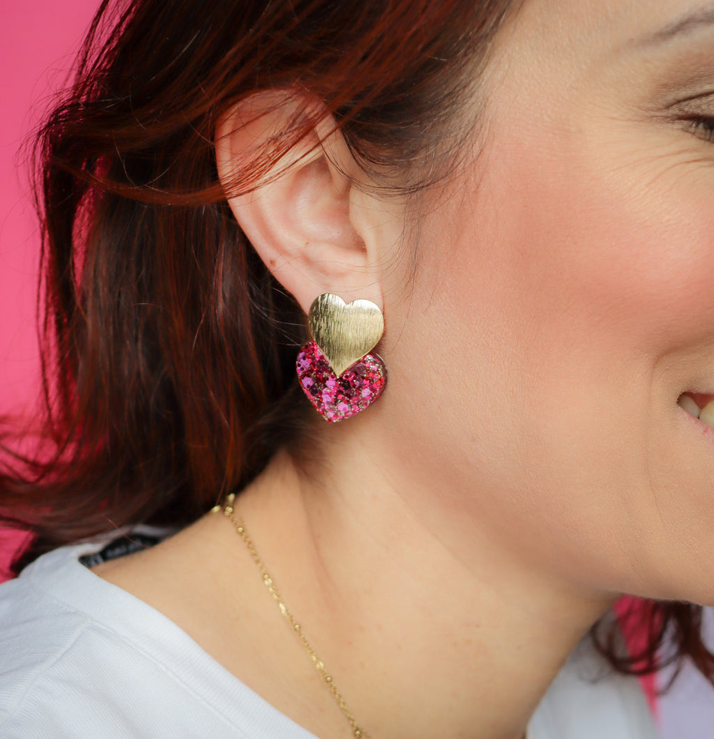 Boucles d'oreilles Caroline Pinky