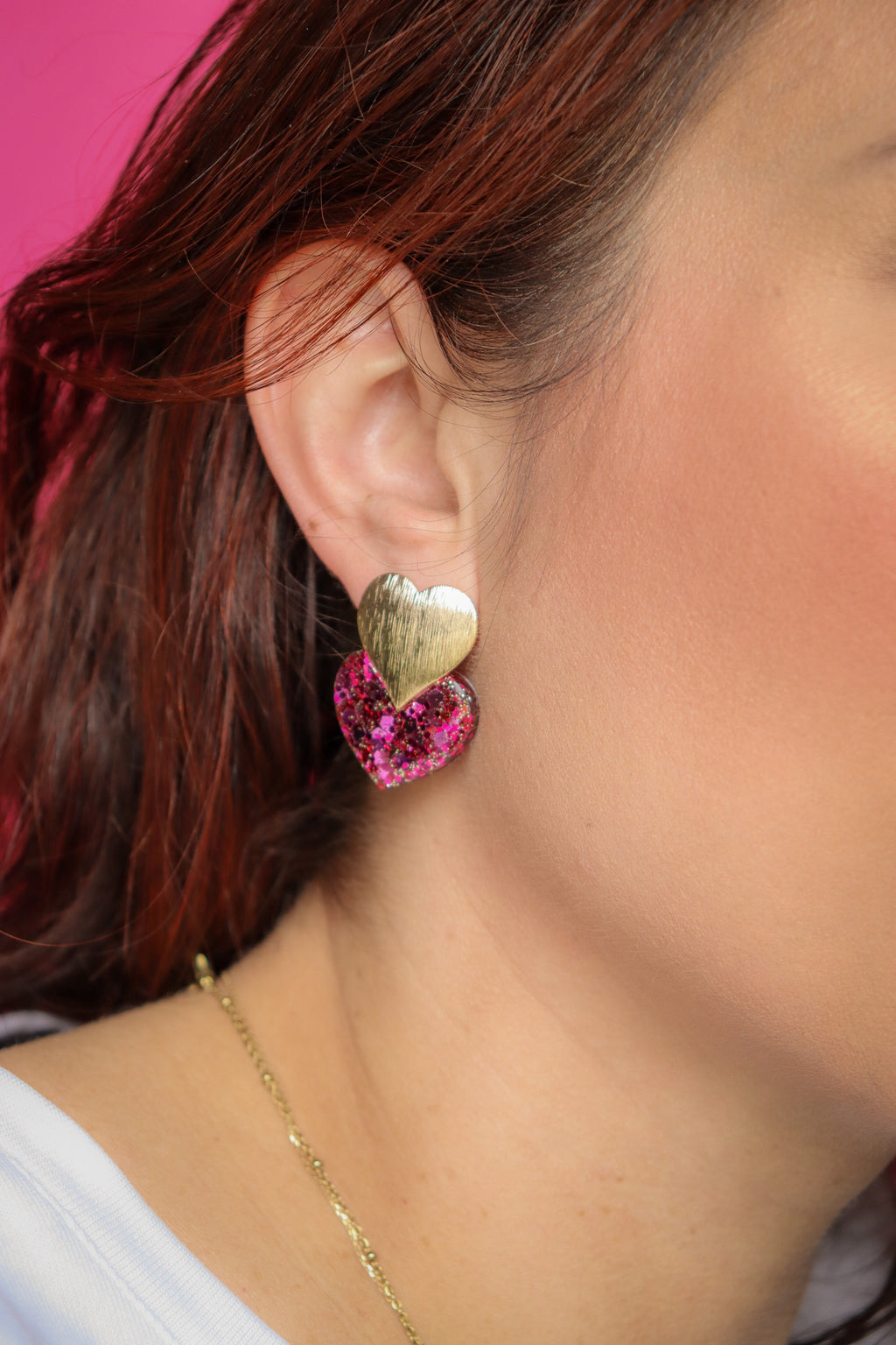 Boucles d'oreilles Caroline Pinky