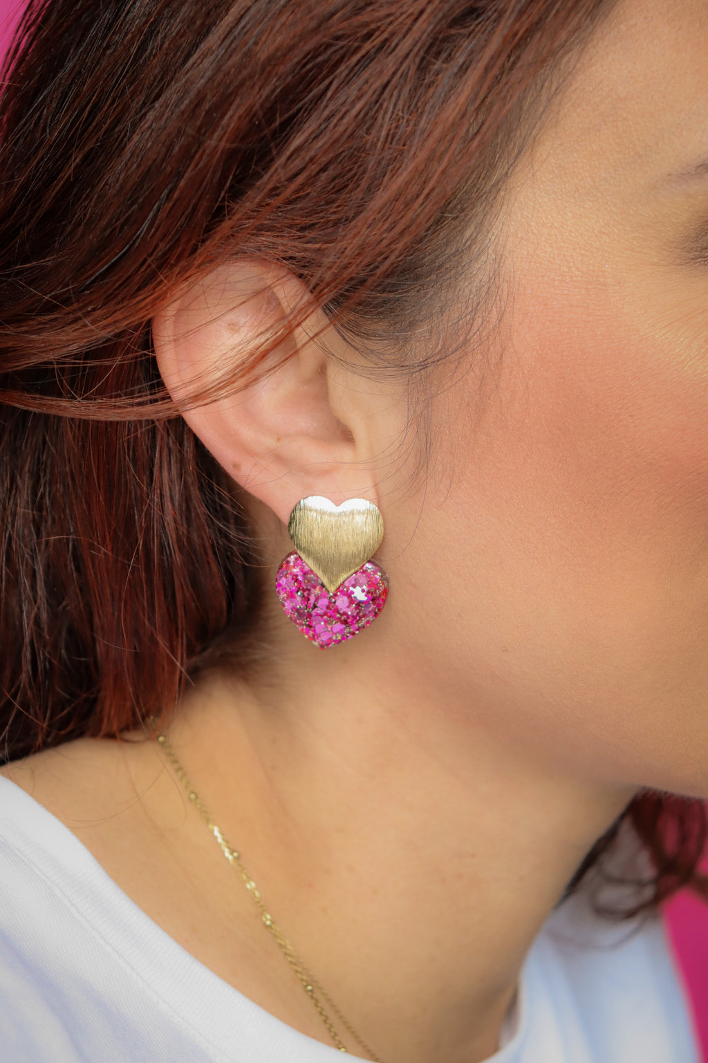 Boucles d'oreilles Caroline Pinky