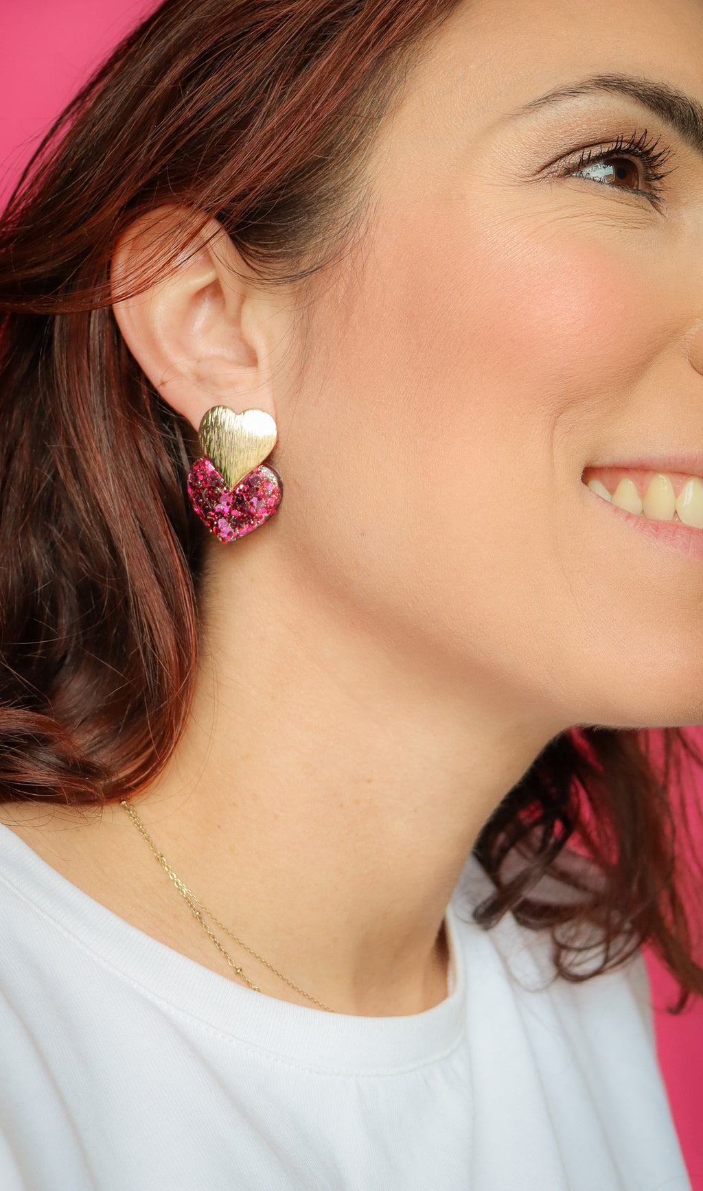 Boucles d'oreilles Caroline Pinky