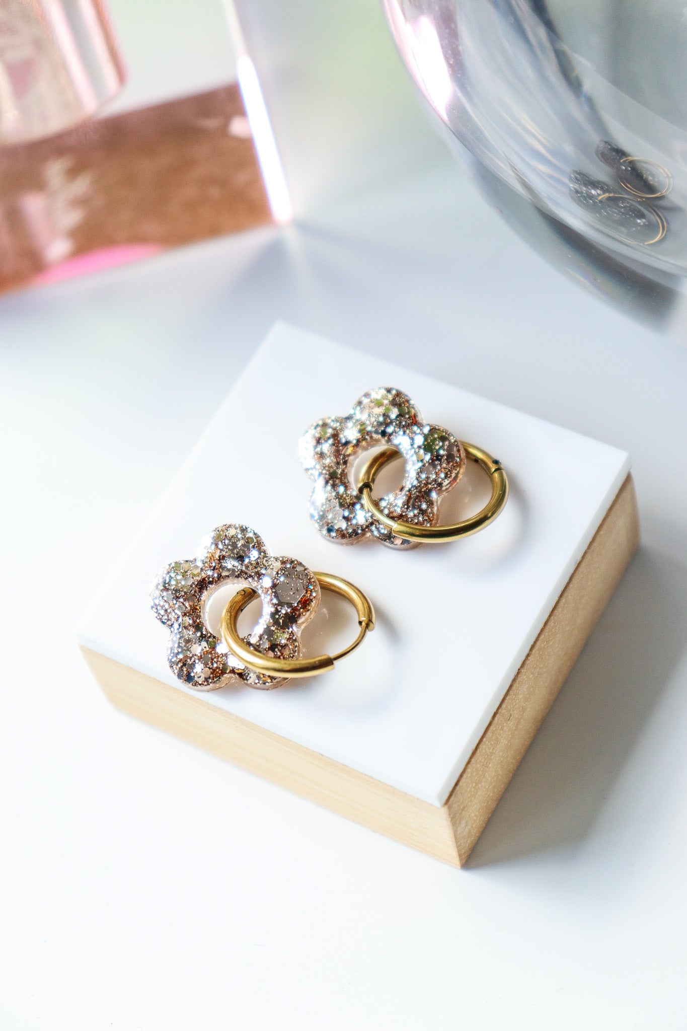 Boucles d'oreilles Isabelle L Champagne