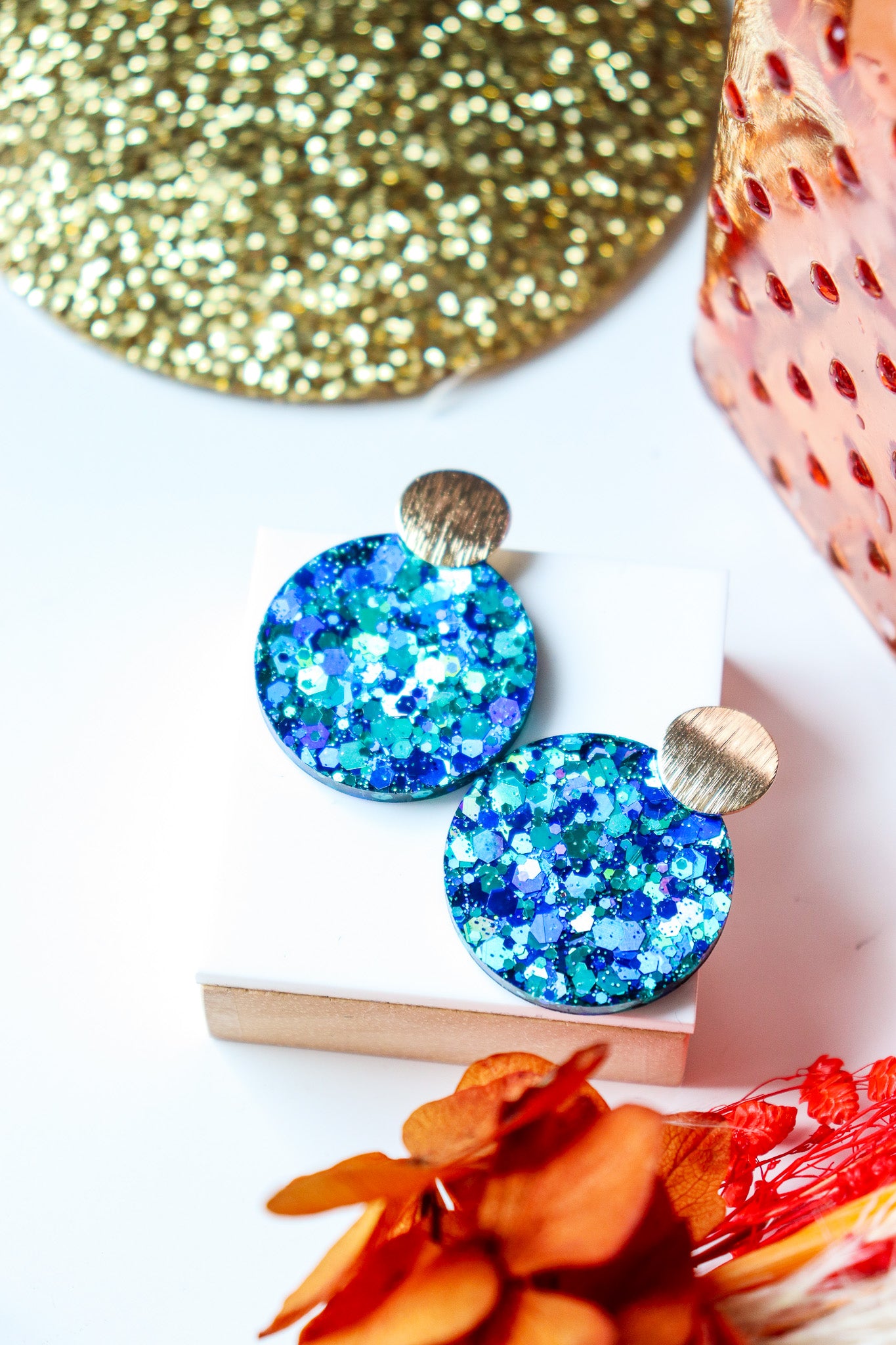 Boucles d'oreilles Béa Joie Turquoise