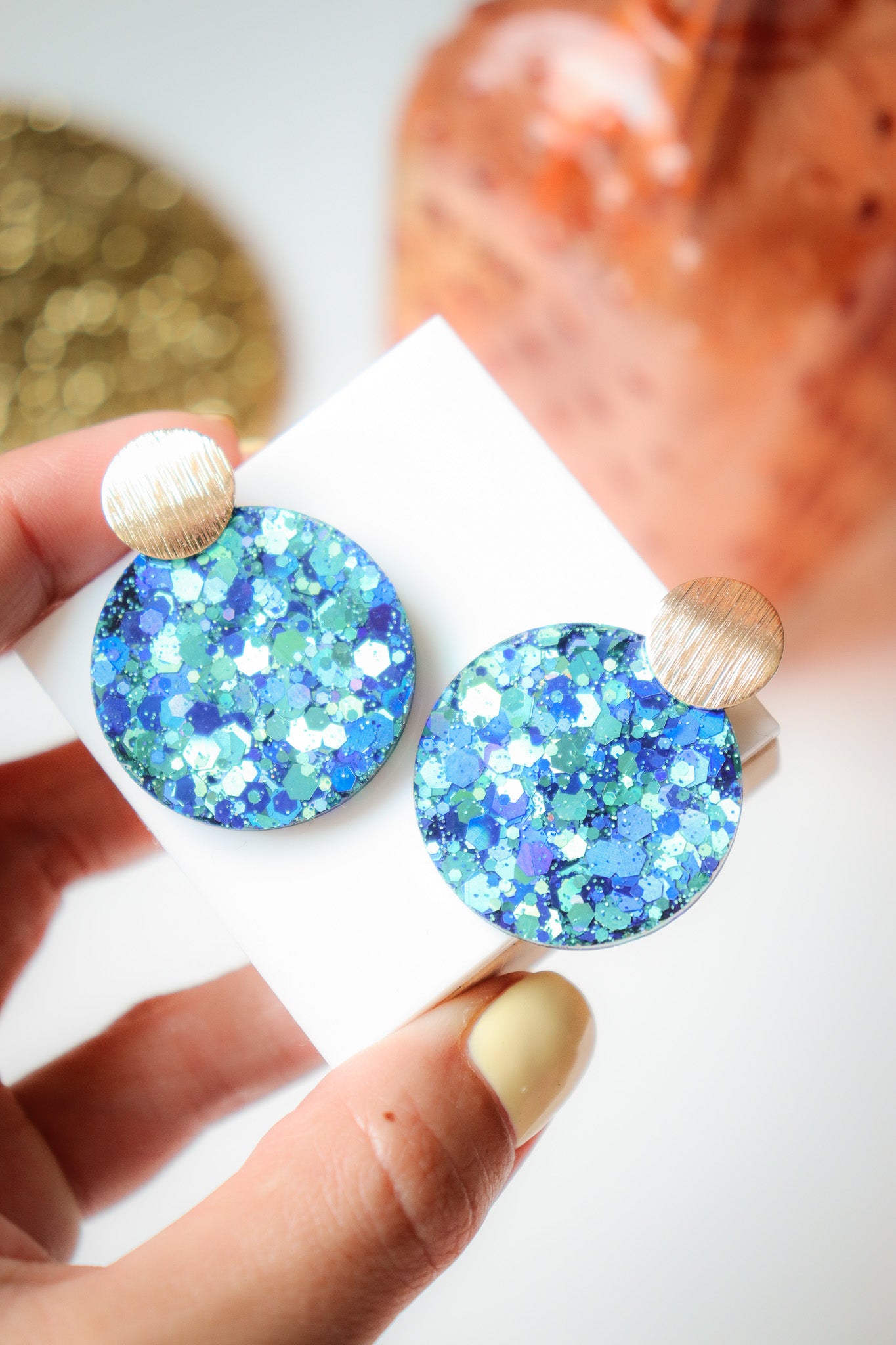 Boucles d'oreilles Béa Joie Turquoise