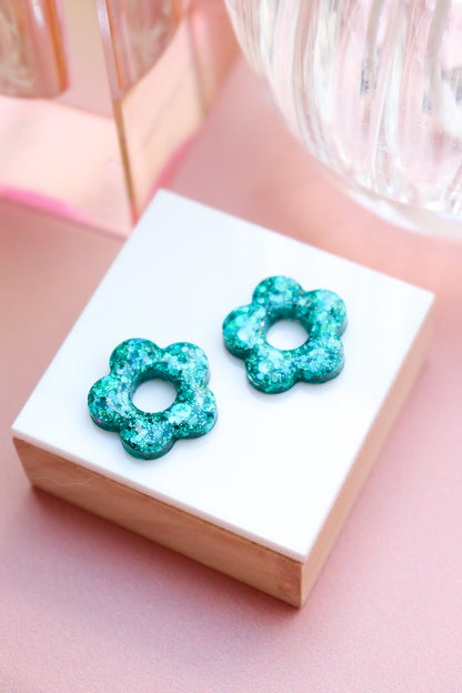 Boucles d'oreilles Isabelle les pailletés