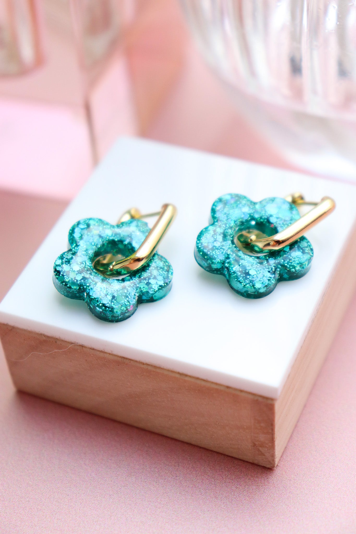 Créoles Isabelle Turquoise