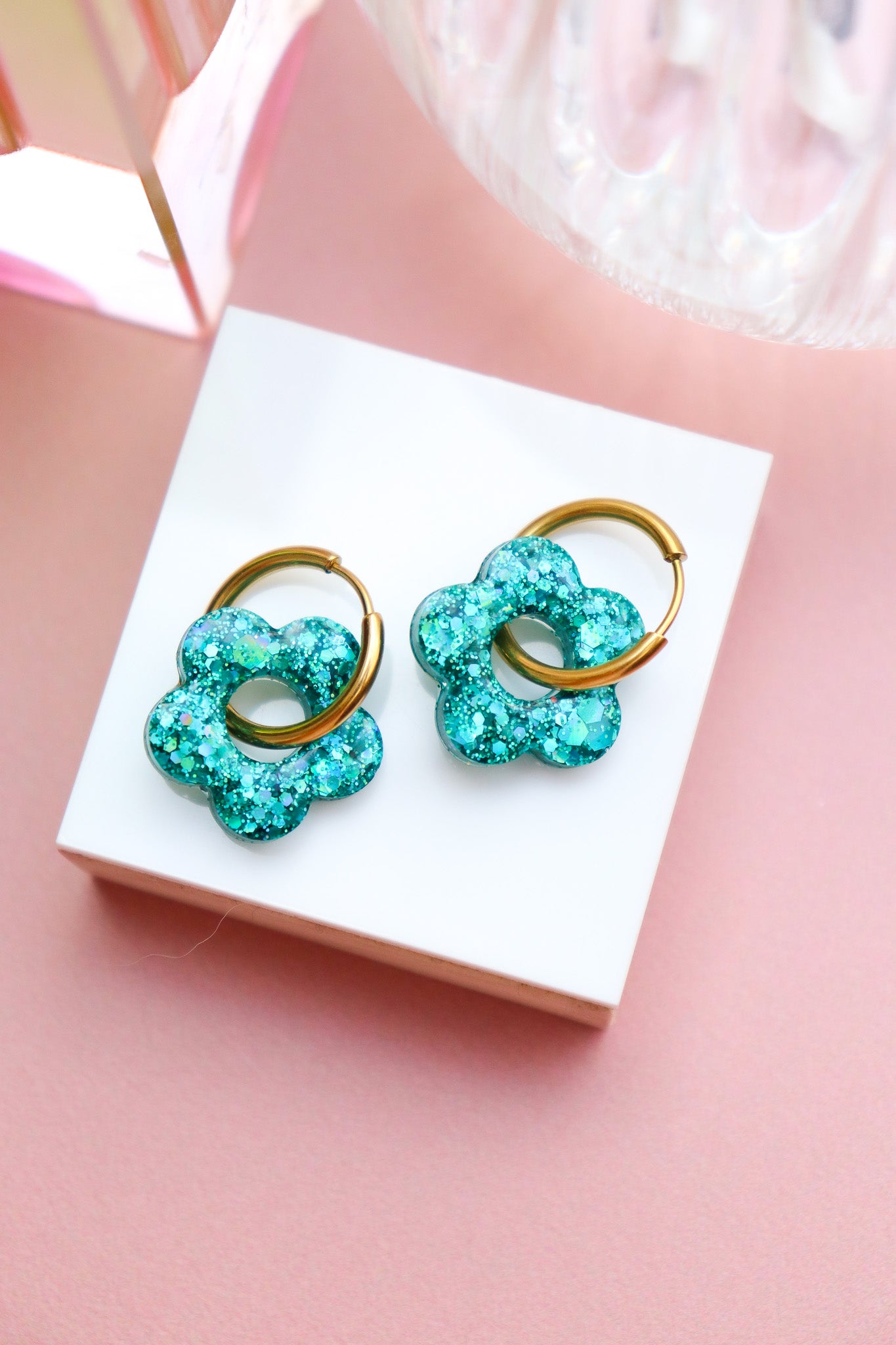 Créoles Isabelle Turquoise