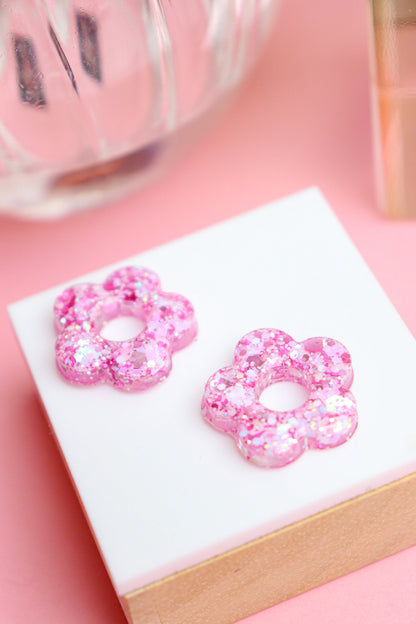 Boucles d'oreilles Isabelle les pailletés
