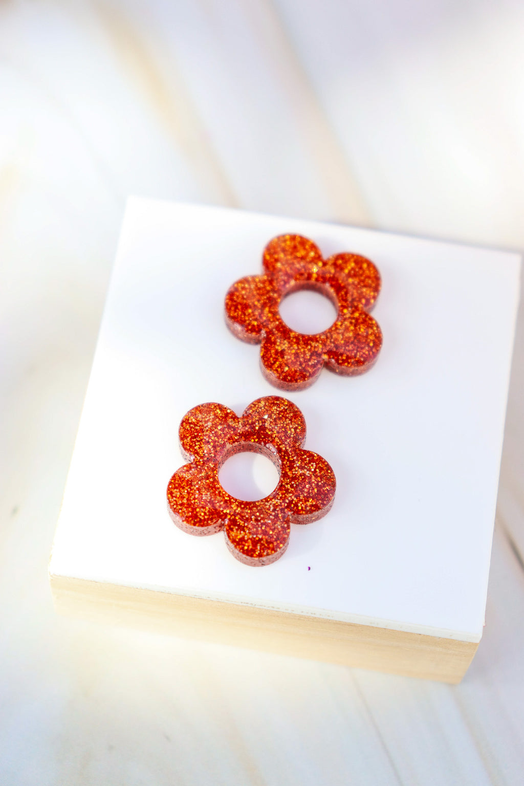 Créoles Isabelle Paillettes Citrouille
