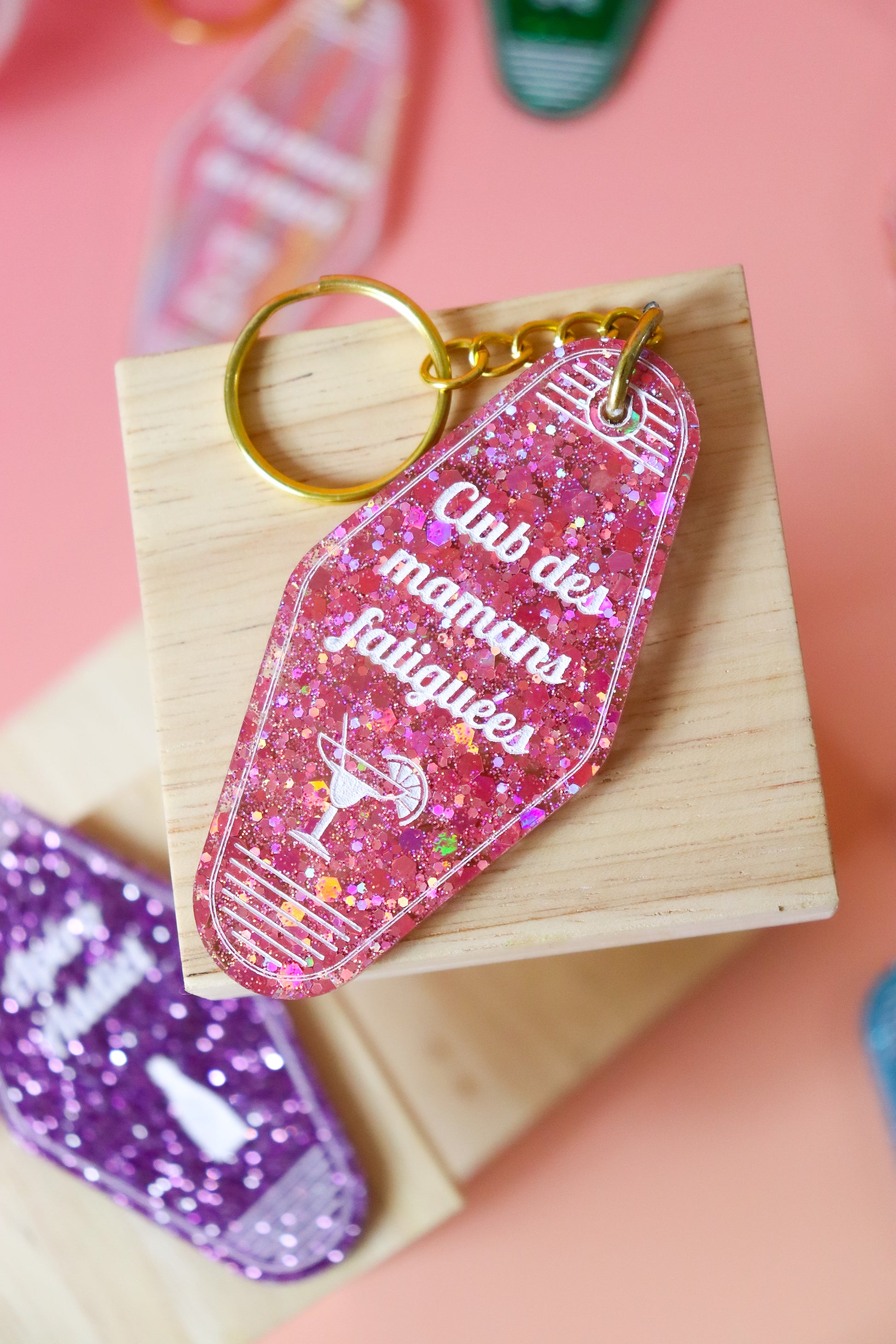 Porte clés Club des mamans fatiguées