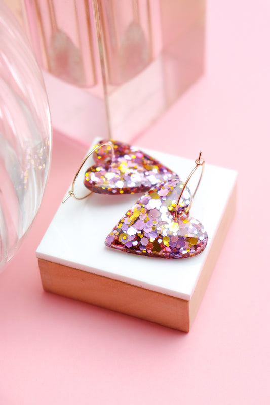 Boucles d'oreilles Mimi Pailletées