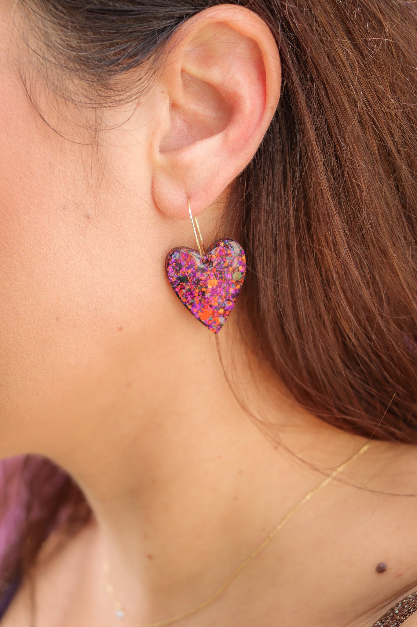 Boucles d'oreilles Mimi Automne Sunset