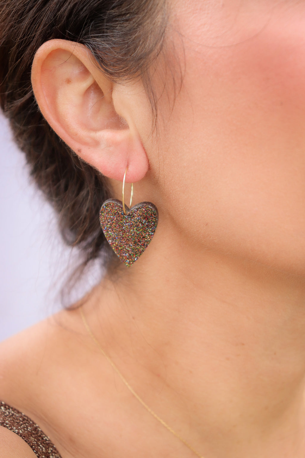 Boucles d'oreilles Mimi Dark Brown