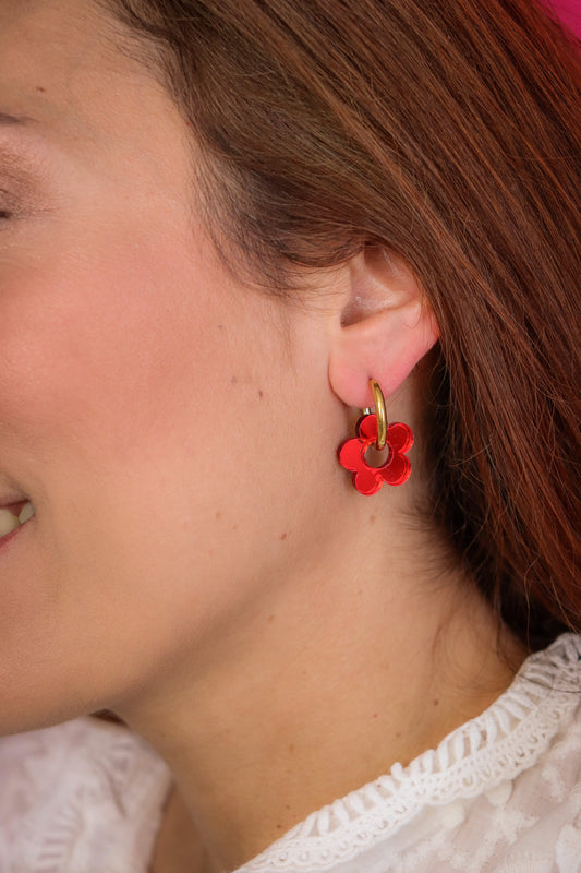 Boucles d'oreilles Isabelle Miroir
