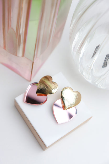 Boucles d'oreilles Caroline Miroir
