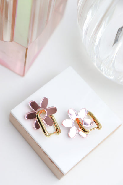 Boucles d'oreilles Jeanne Miroir