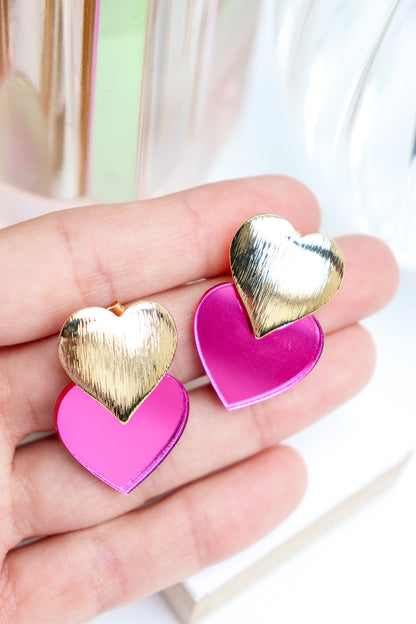 Boucles d'oreilles Caroline Miroir