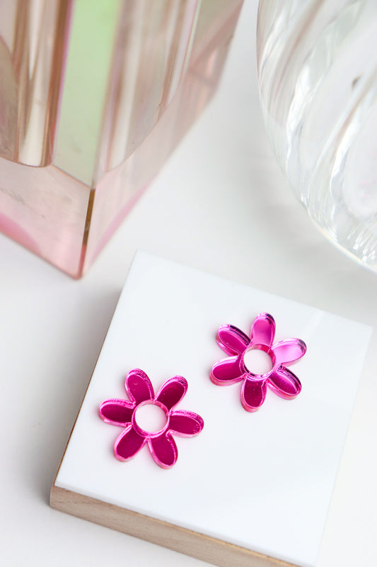 Boucles d'oreilles Jeanne Miroir